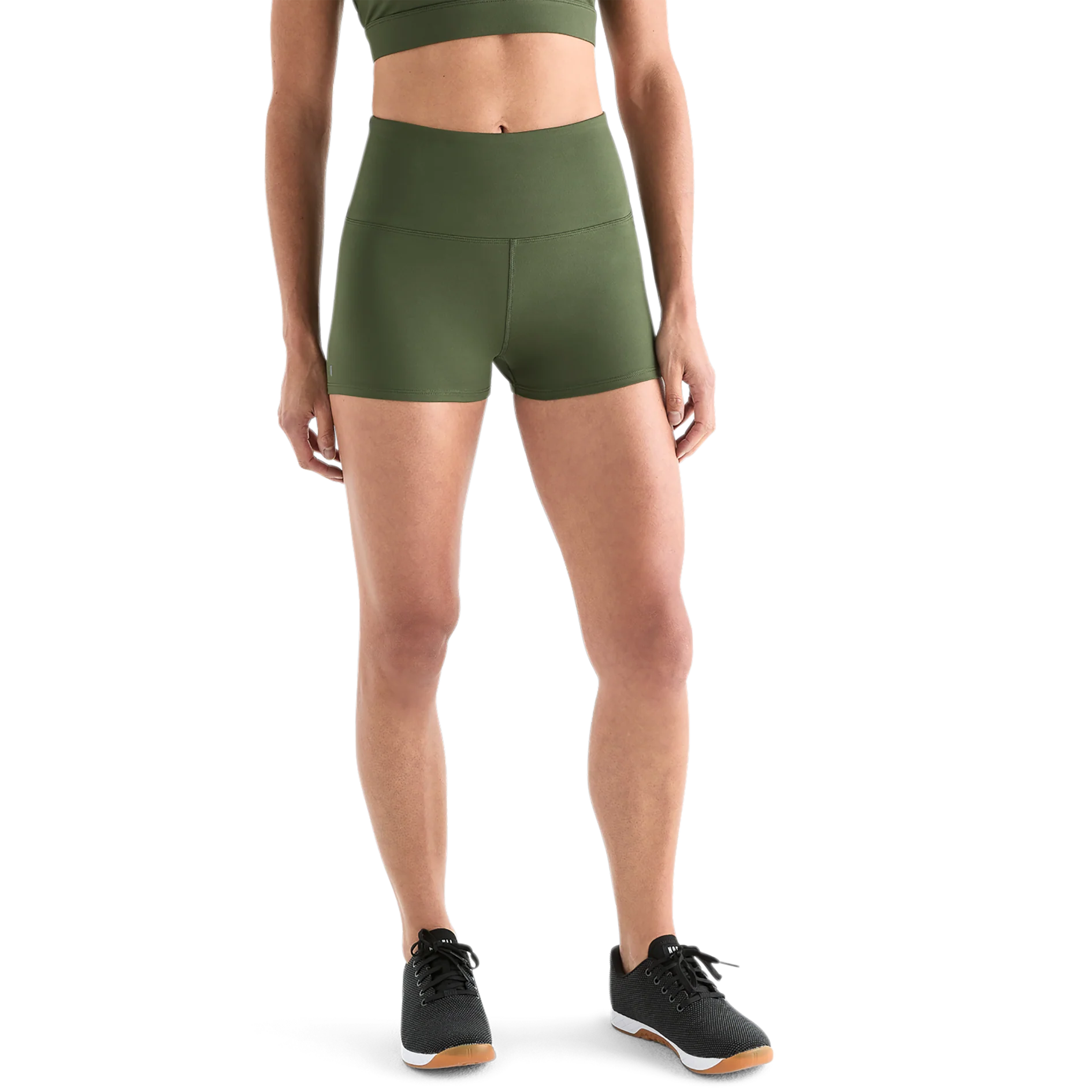 Women's High-Rise Matte Short 2