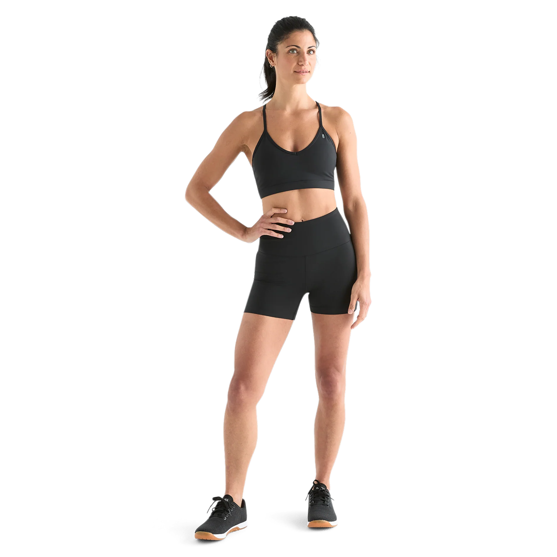 Women's High-Rise Matte Short 4