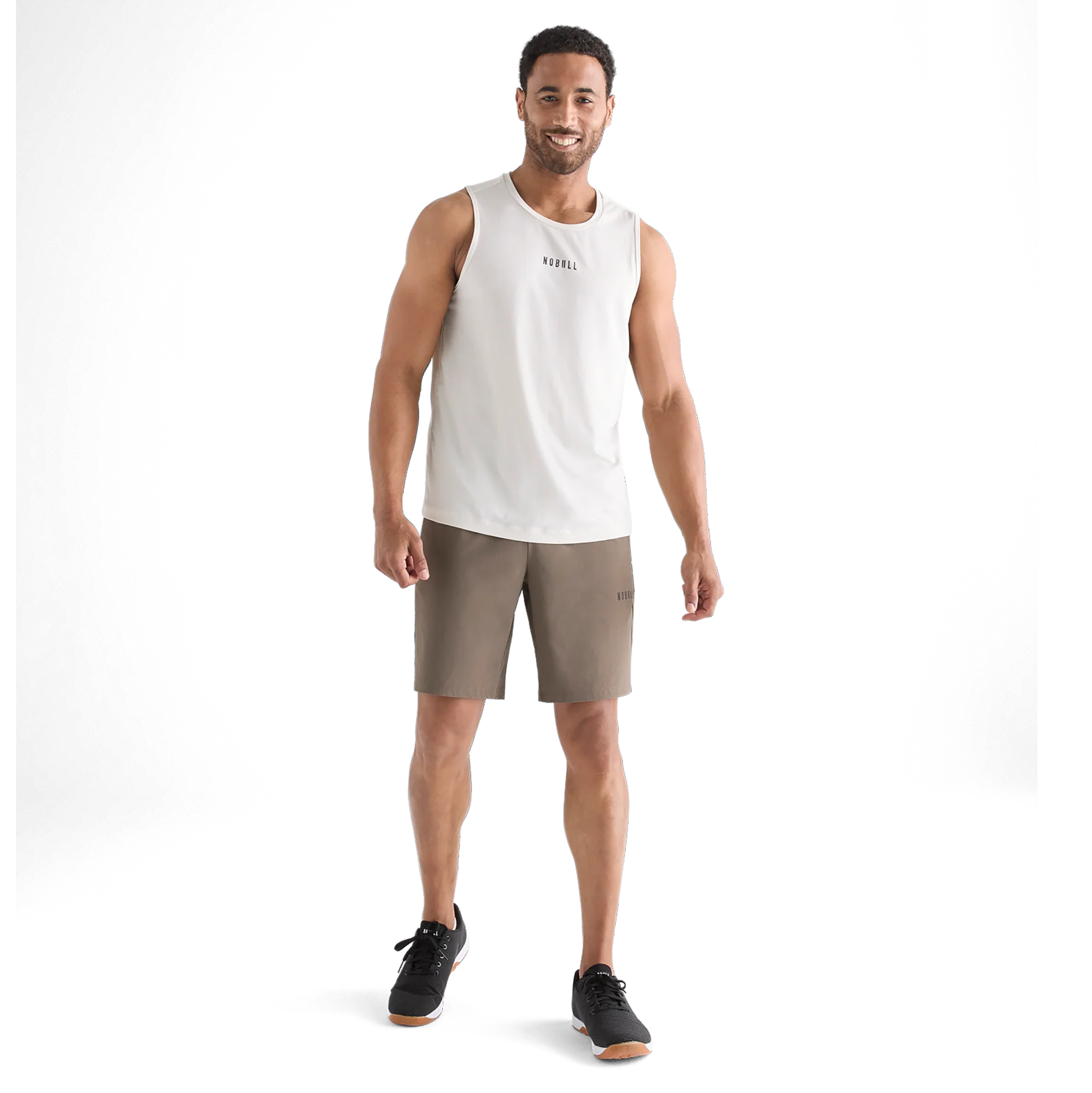 Men's Solid Stretch Short 9