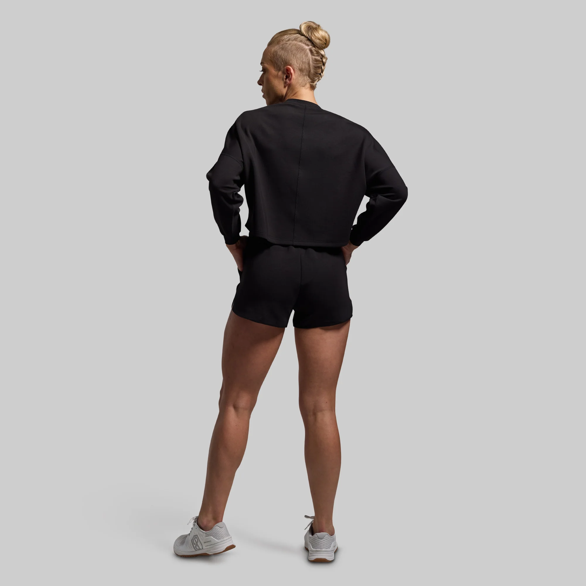 Lounge Lux Short Set (Black)