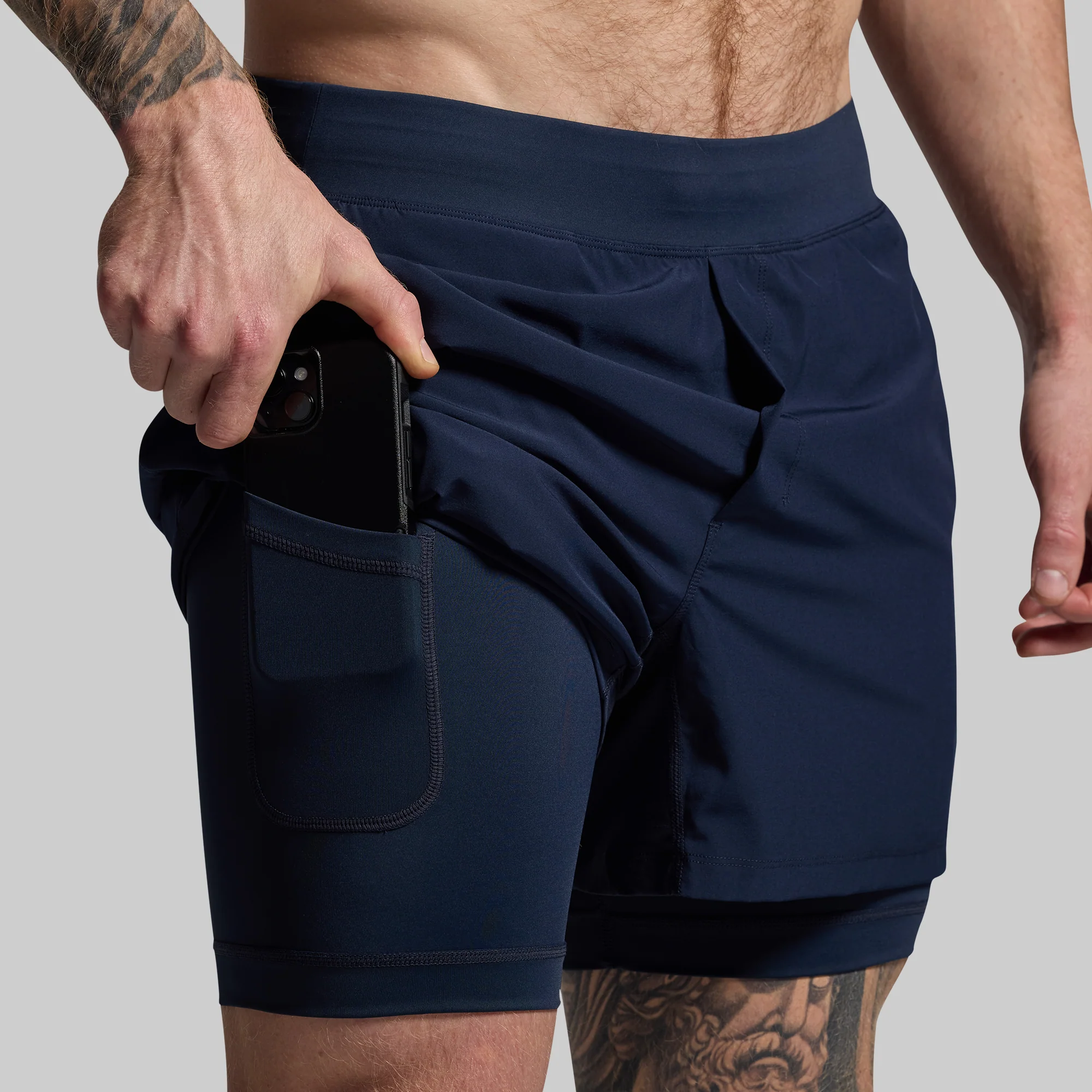 Versatile Short w/ Compression 5 (BP Navy)