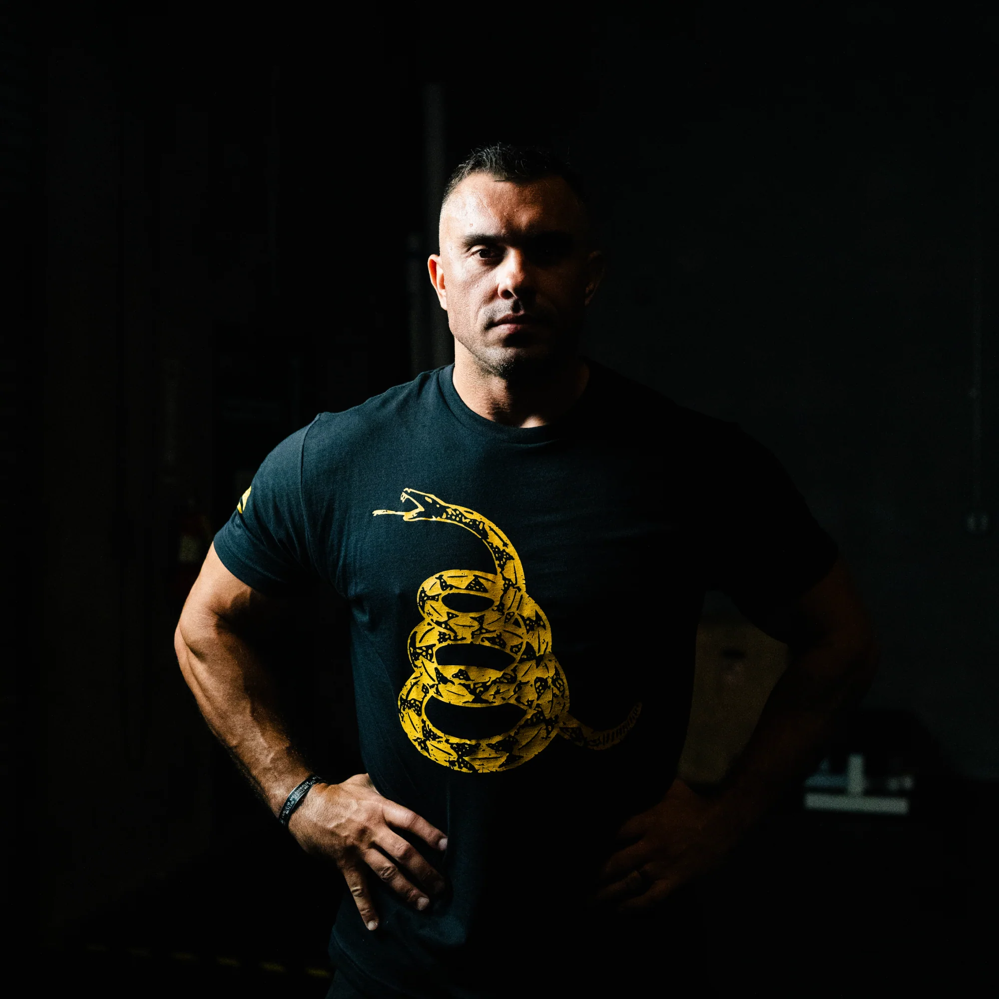 Gadsden Flag Tee (Black)