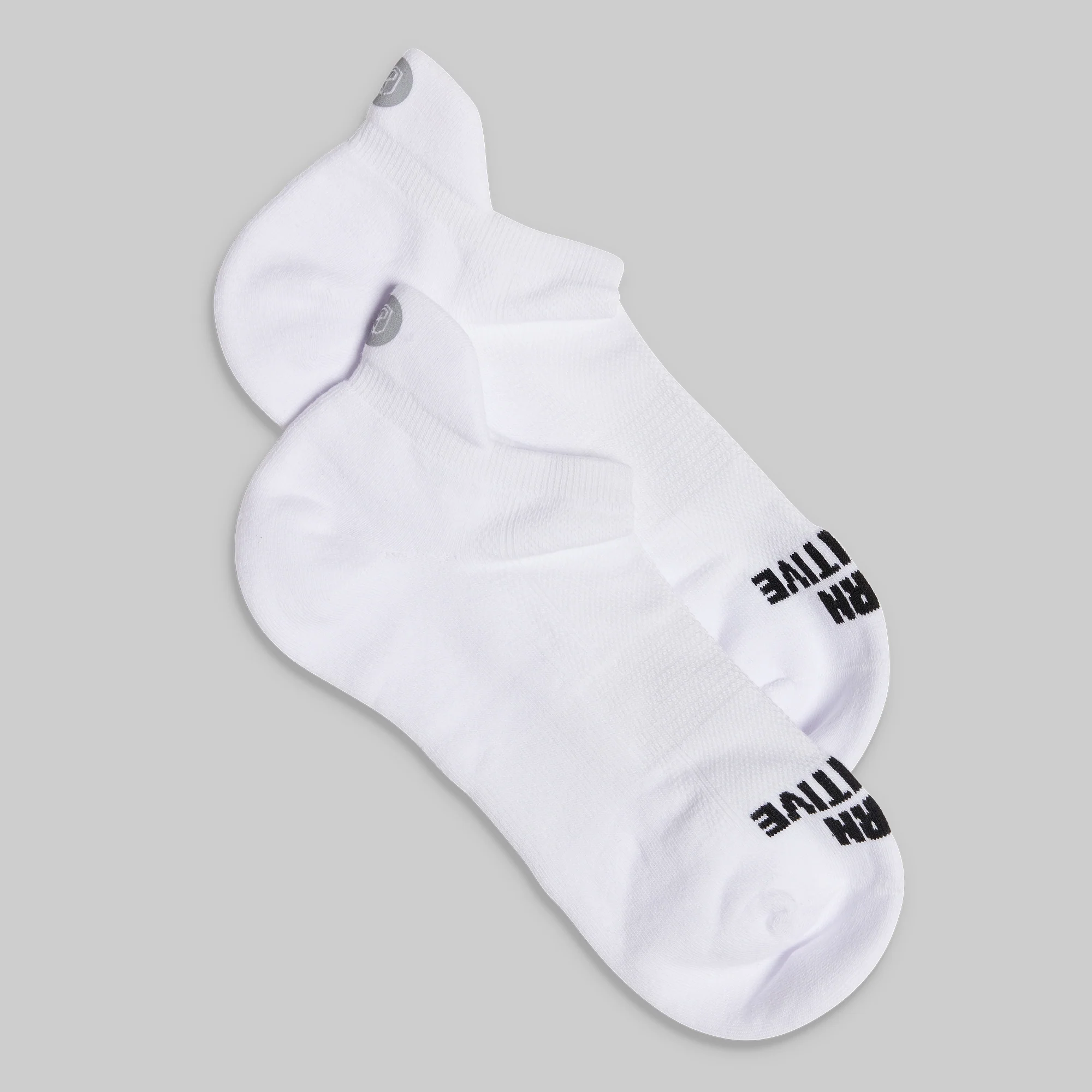 Performance Ankle Sock 2-Pack (Black/White)