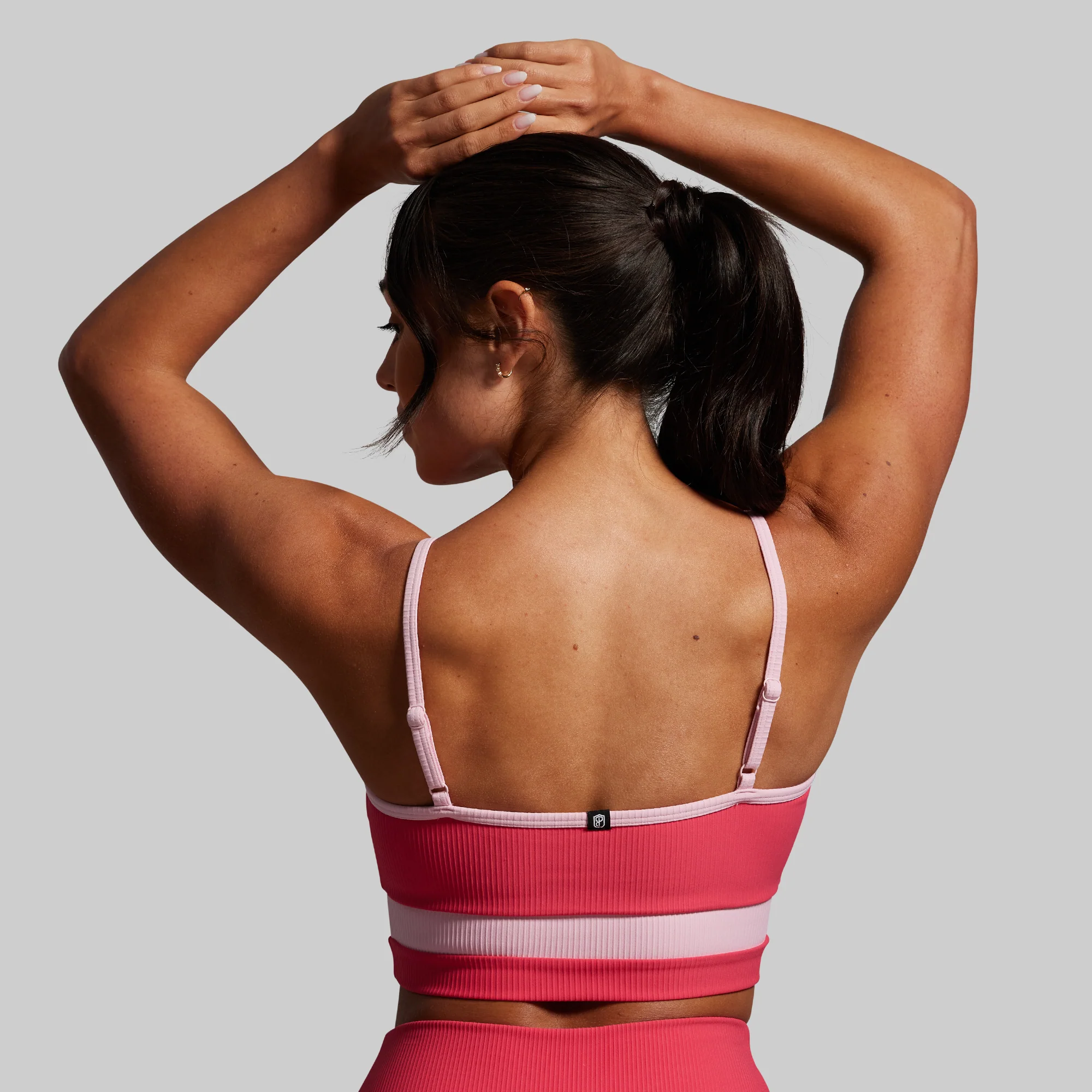 Out of Line Sports Bra (Watermelon)