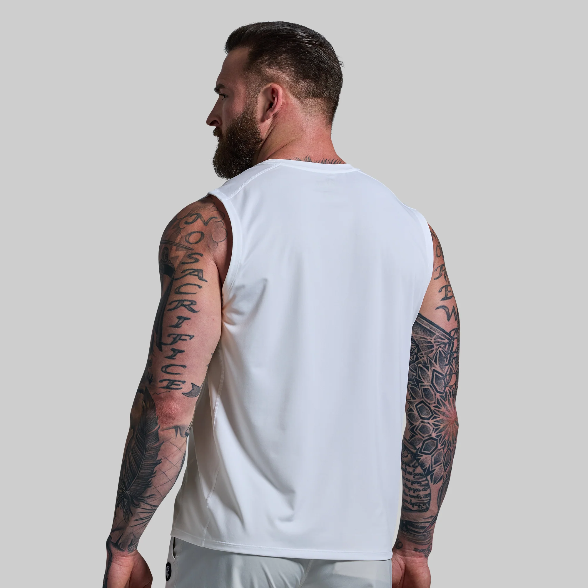 Training Muscle Tank (White)