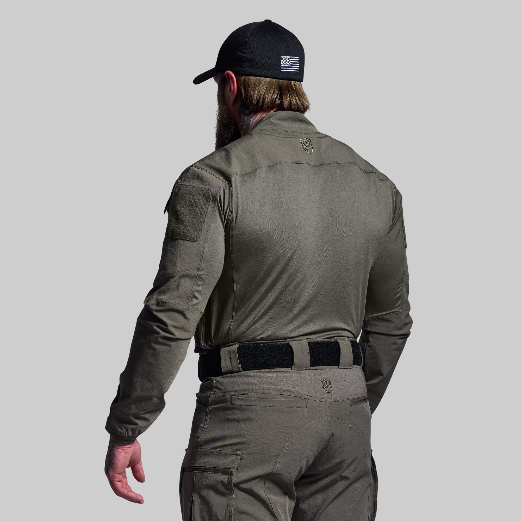 Long Sleeve Op Top (Ranger Green)