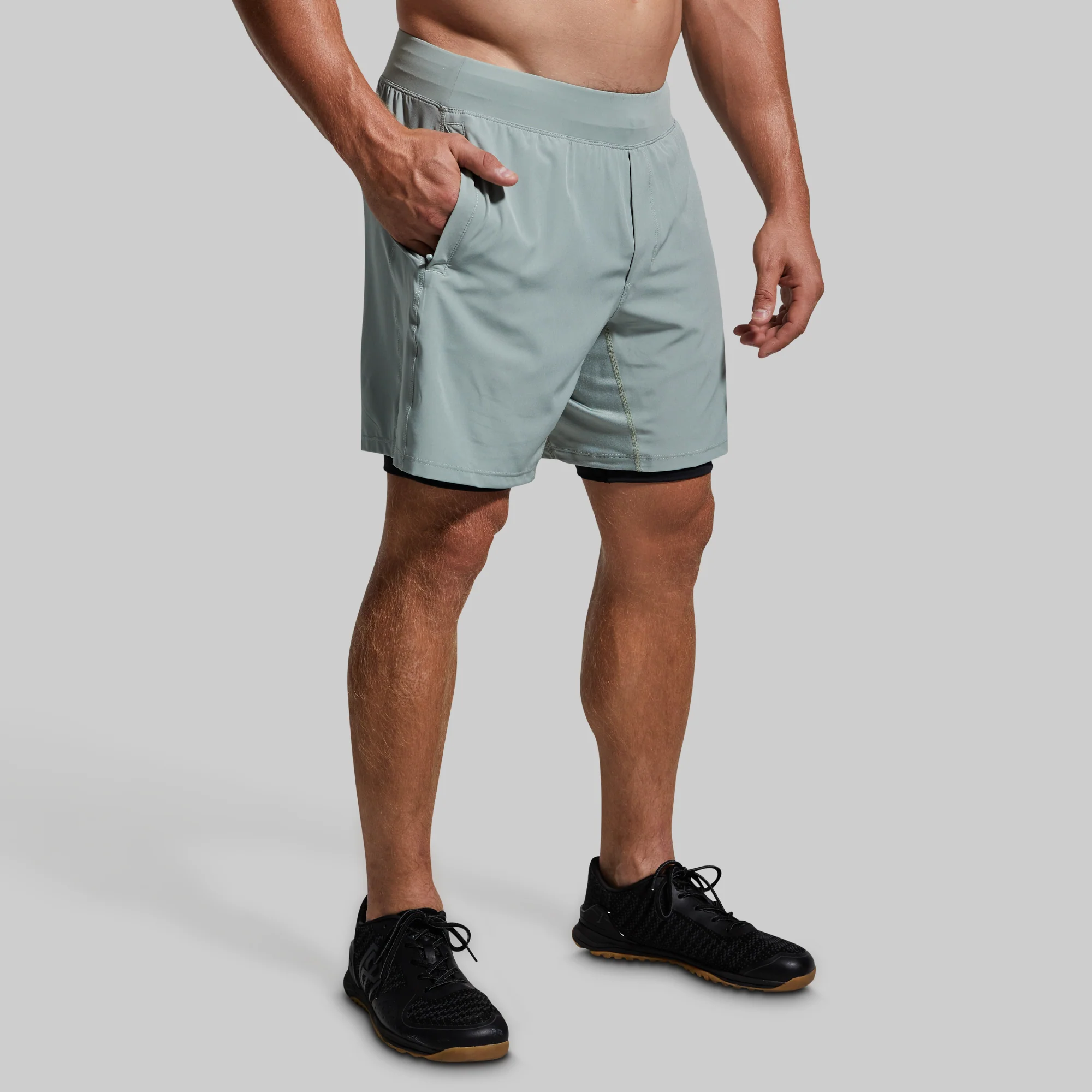 Versatile Short w/ Compression 7 (Sea Sage)