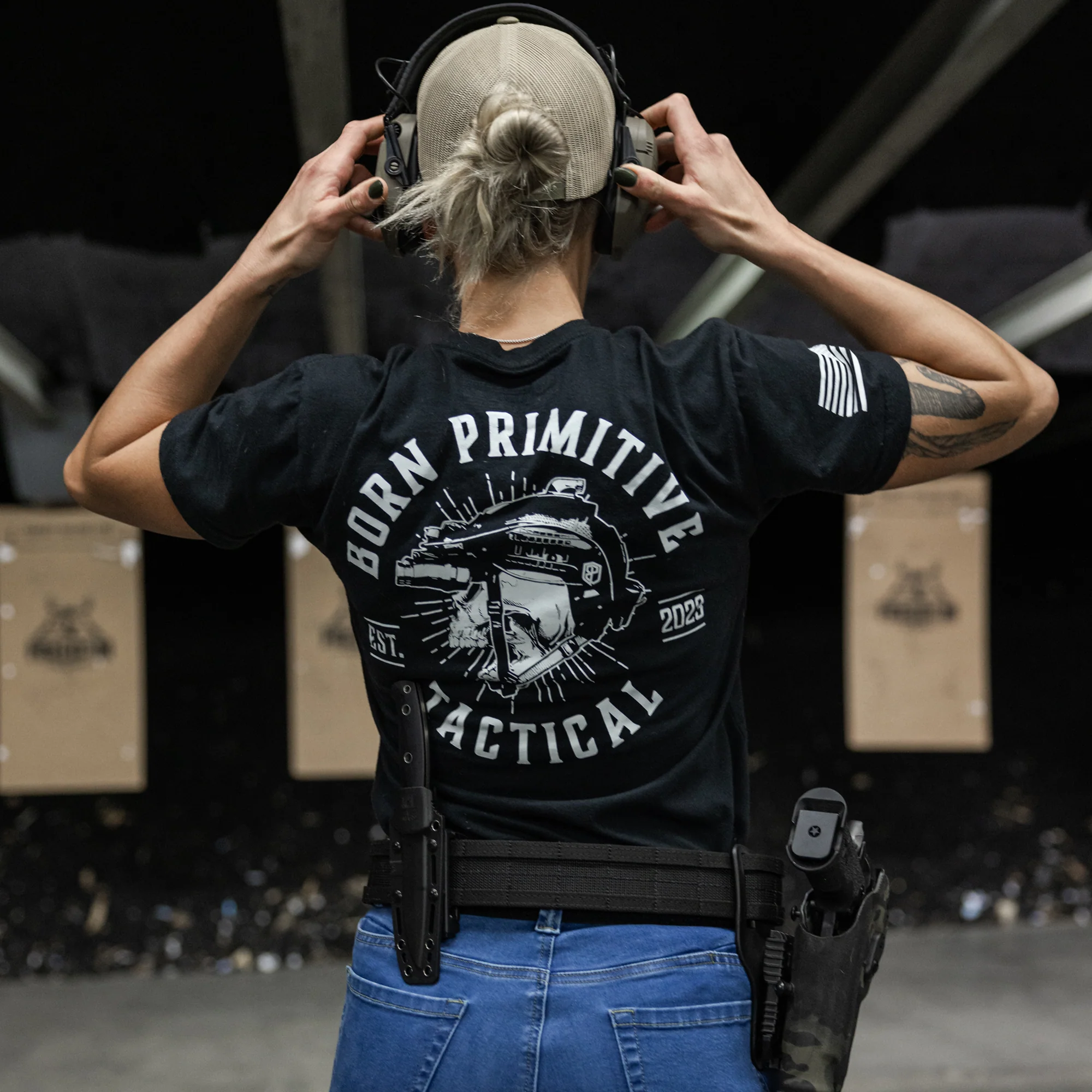 Tactical Skull Tee (Black)