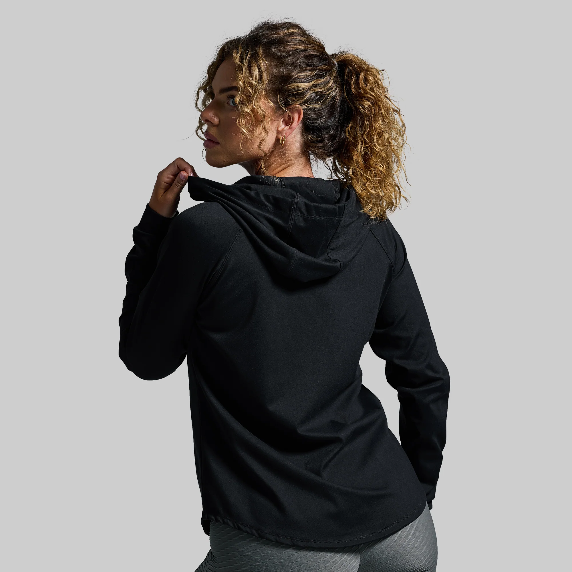 Weekender Zip Up Hoodie (Black)