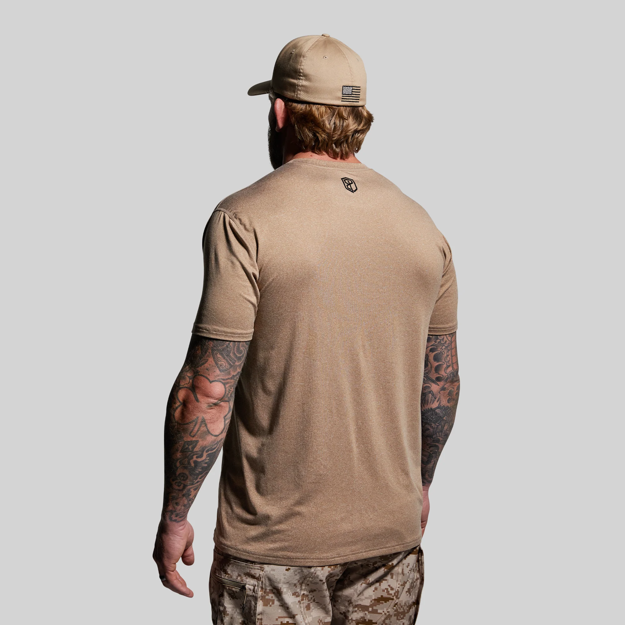 Tactical Brand Range Shirt Flag (Brown)