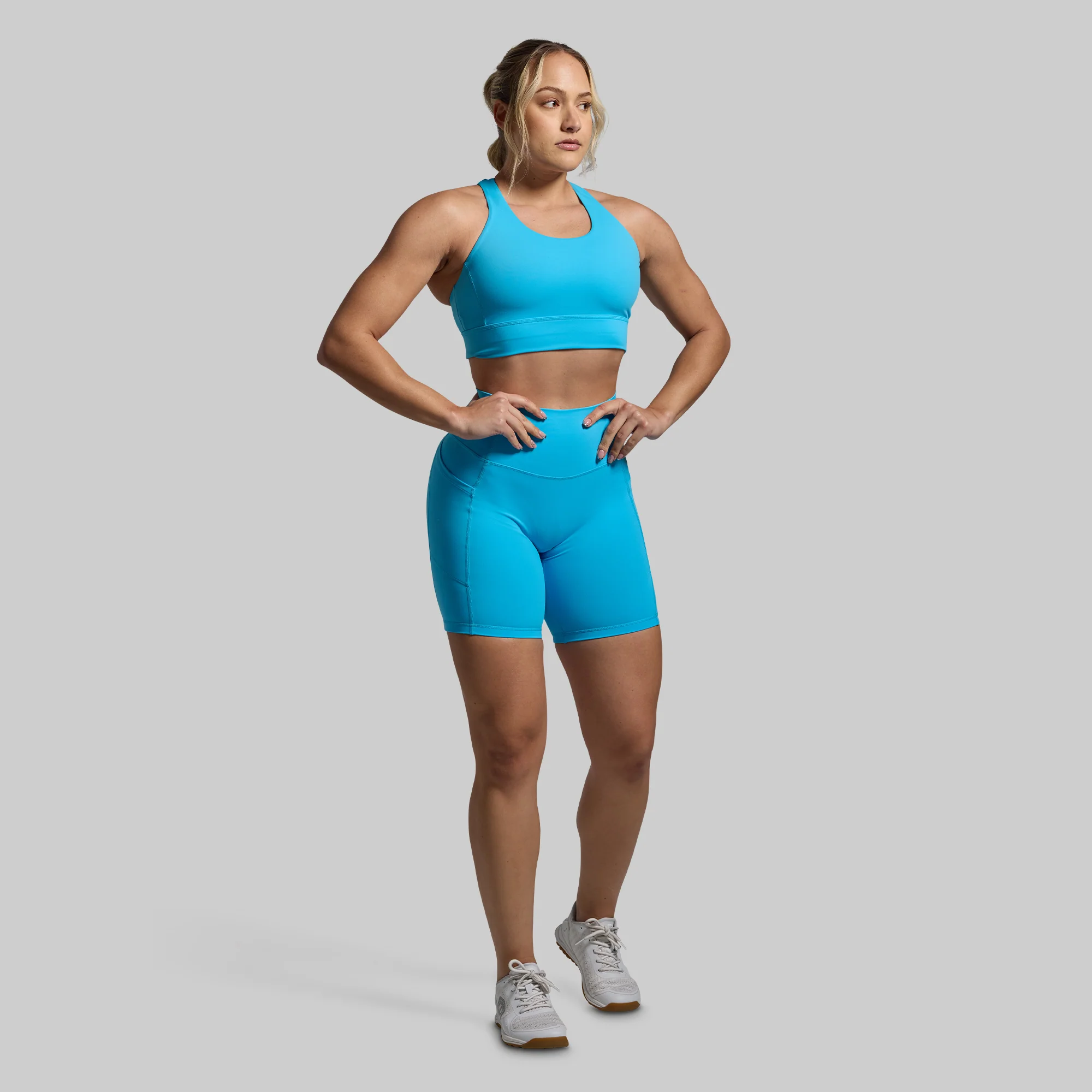 Tempo Biker Short Set (Aquarius)