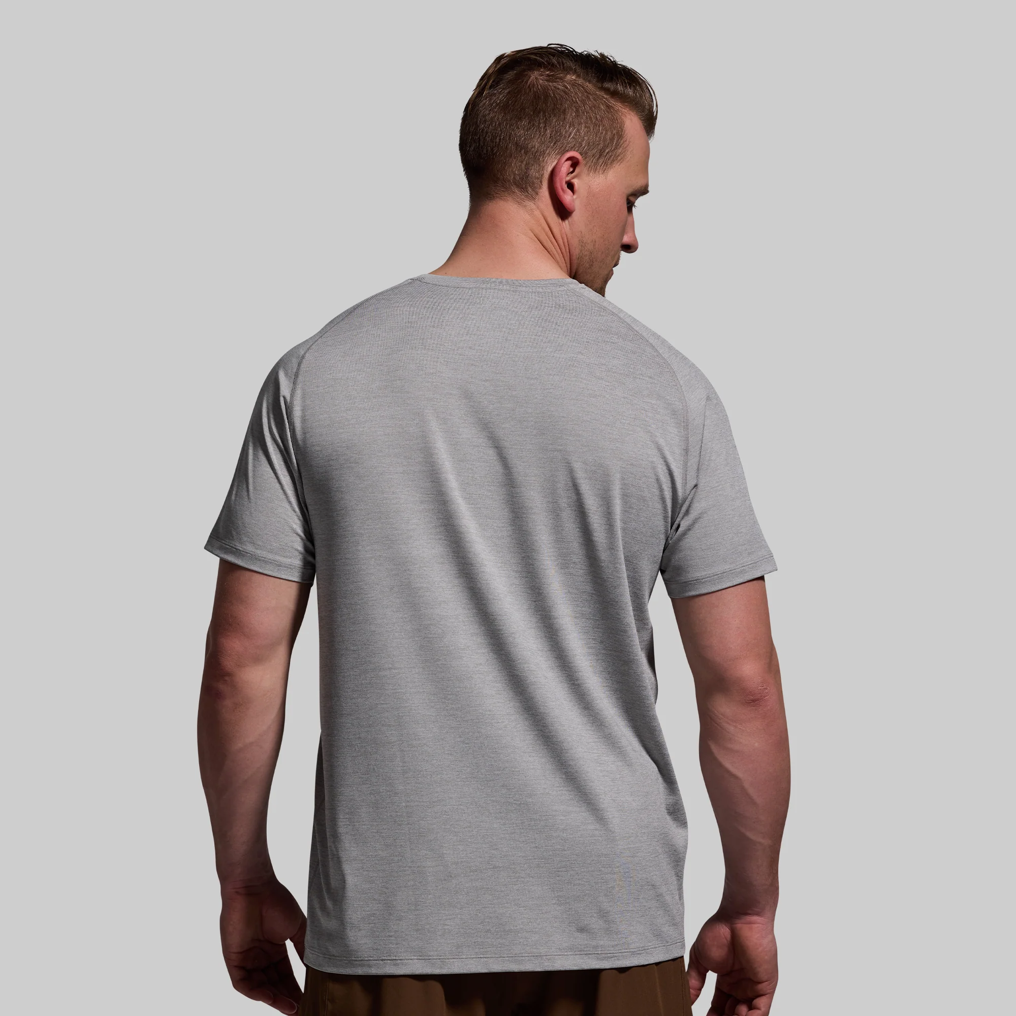 Training Tee (Light Heather Grey)