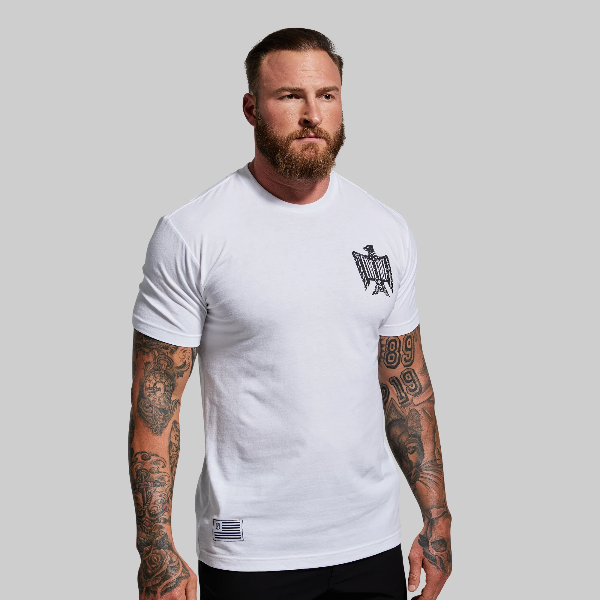 Live Free Tee (White)