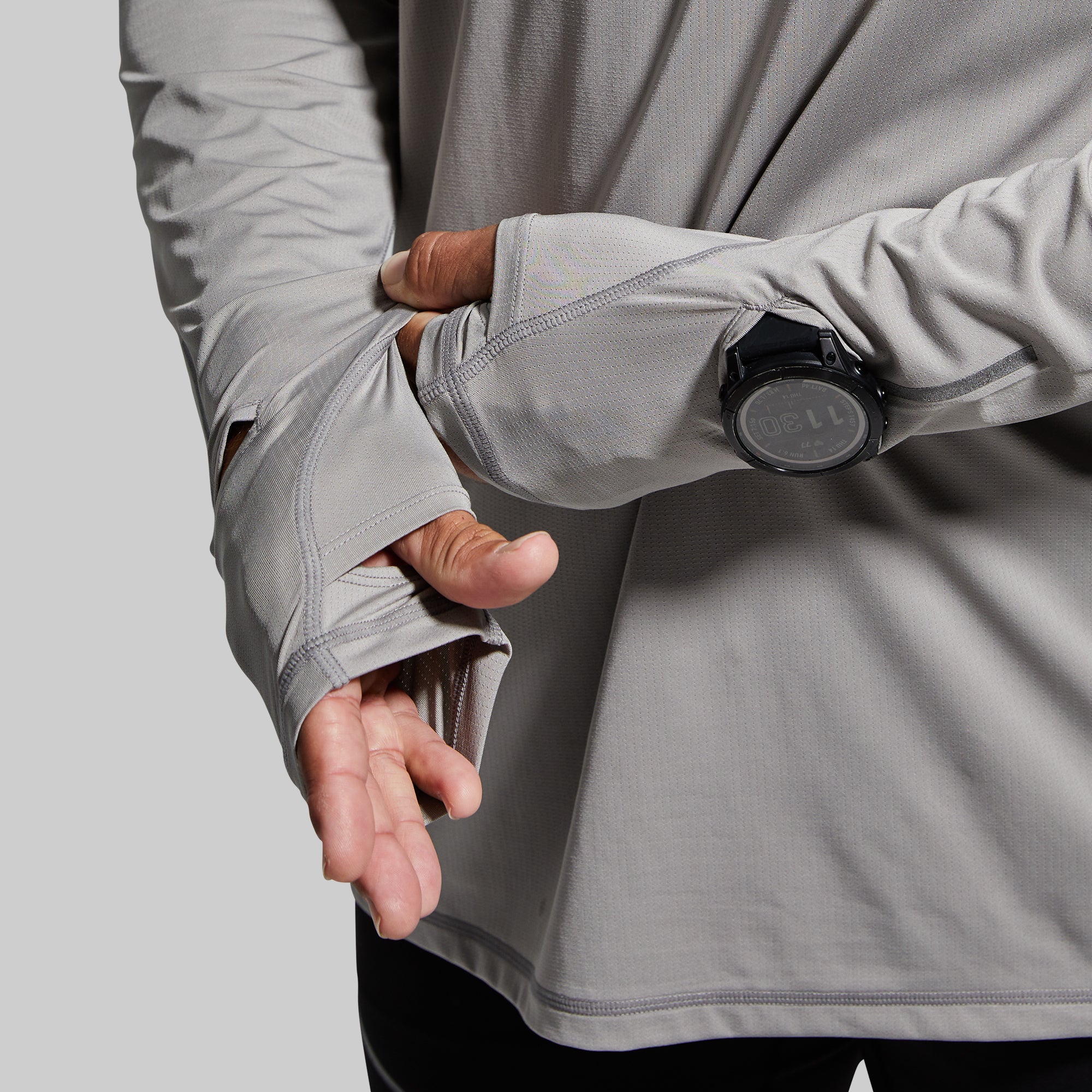 Men's Endurance Long Sleeve Shirt (Paloma Grey)
