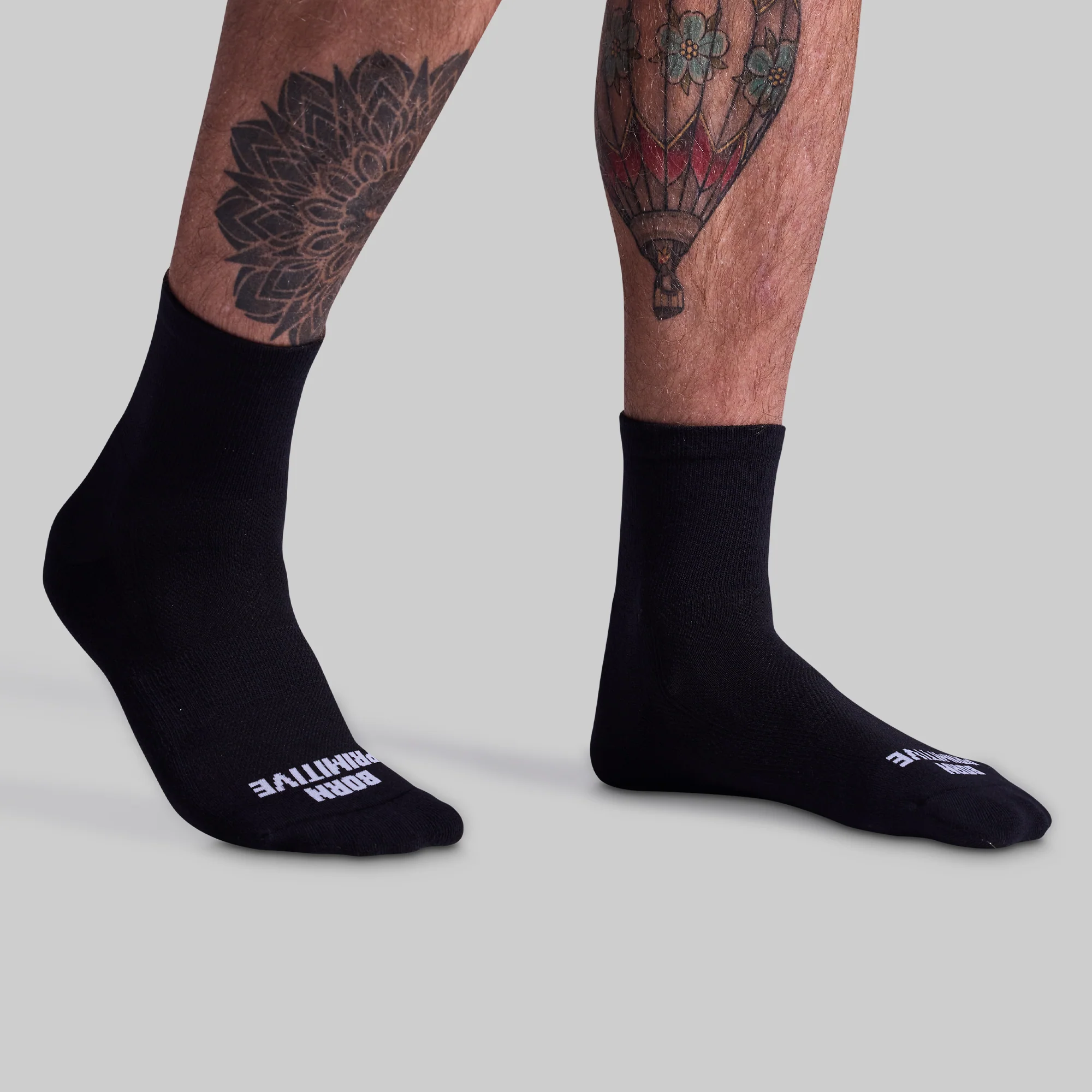 Performance Half Crew Sock 3-Pack (Black)