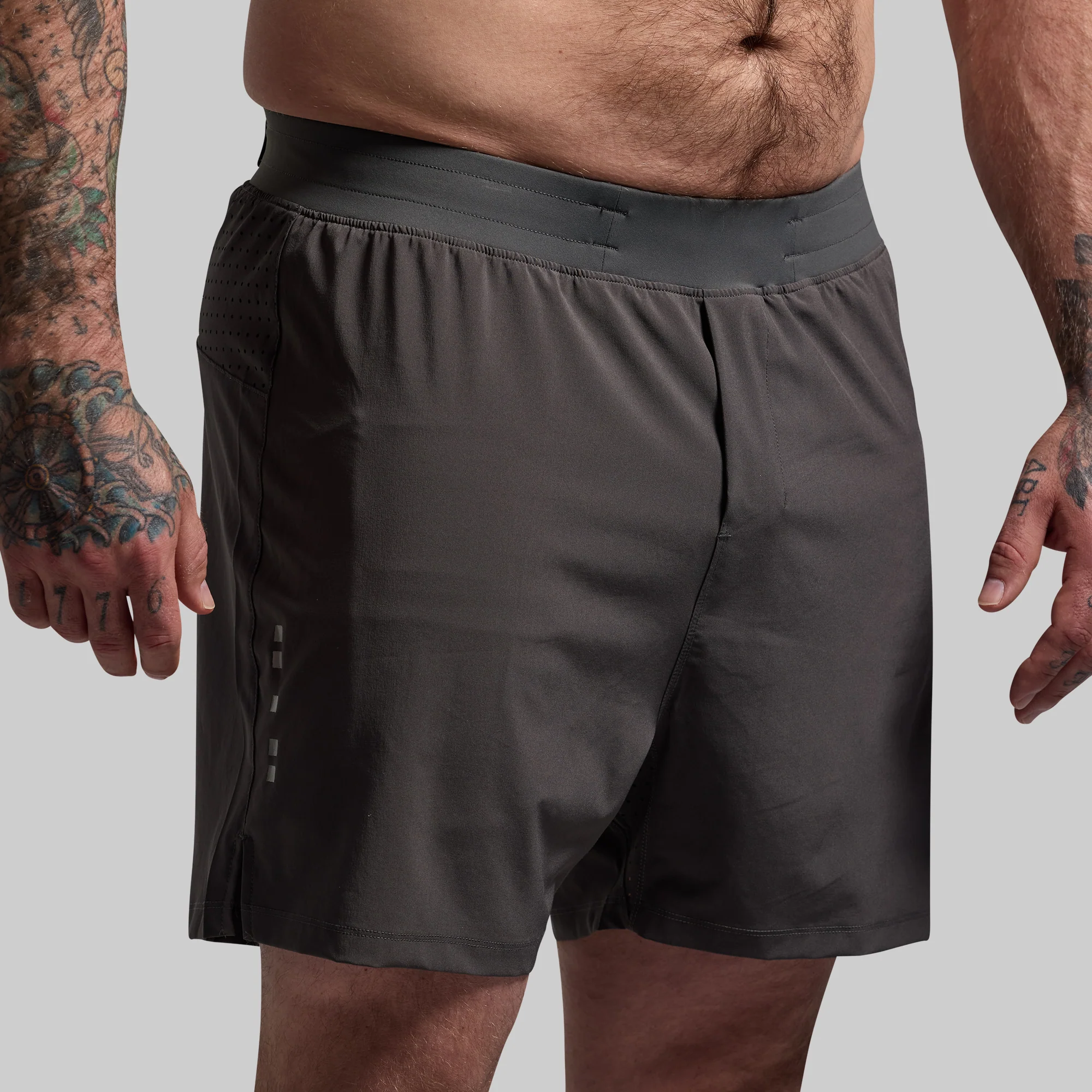 Men's Endurance Short w/ Compression (Gunmetal)