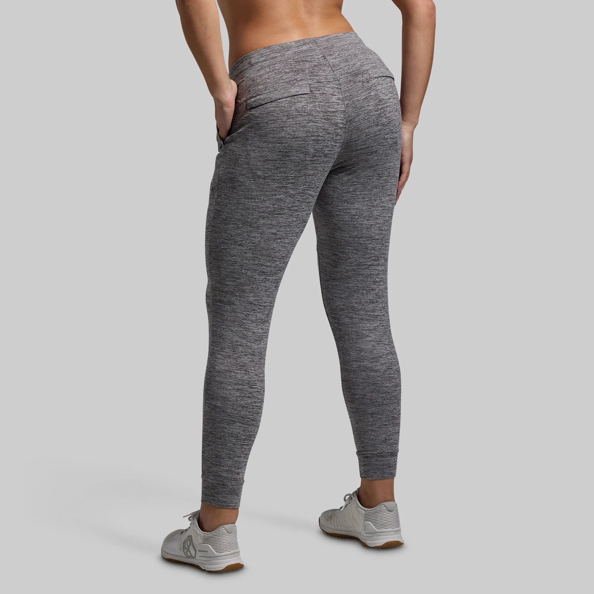 Women's Rest Day Low Rise Athleisure Jogger (Heather Grey)