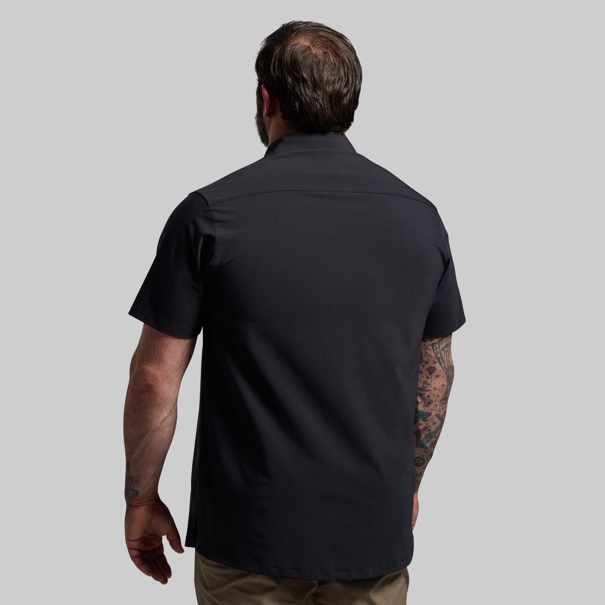 Voyager Button Up 2.0 (Black)