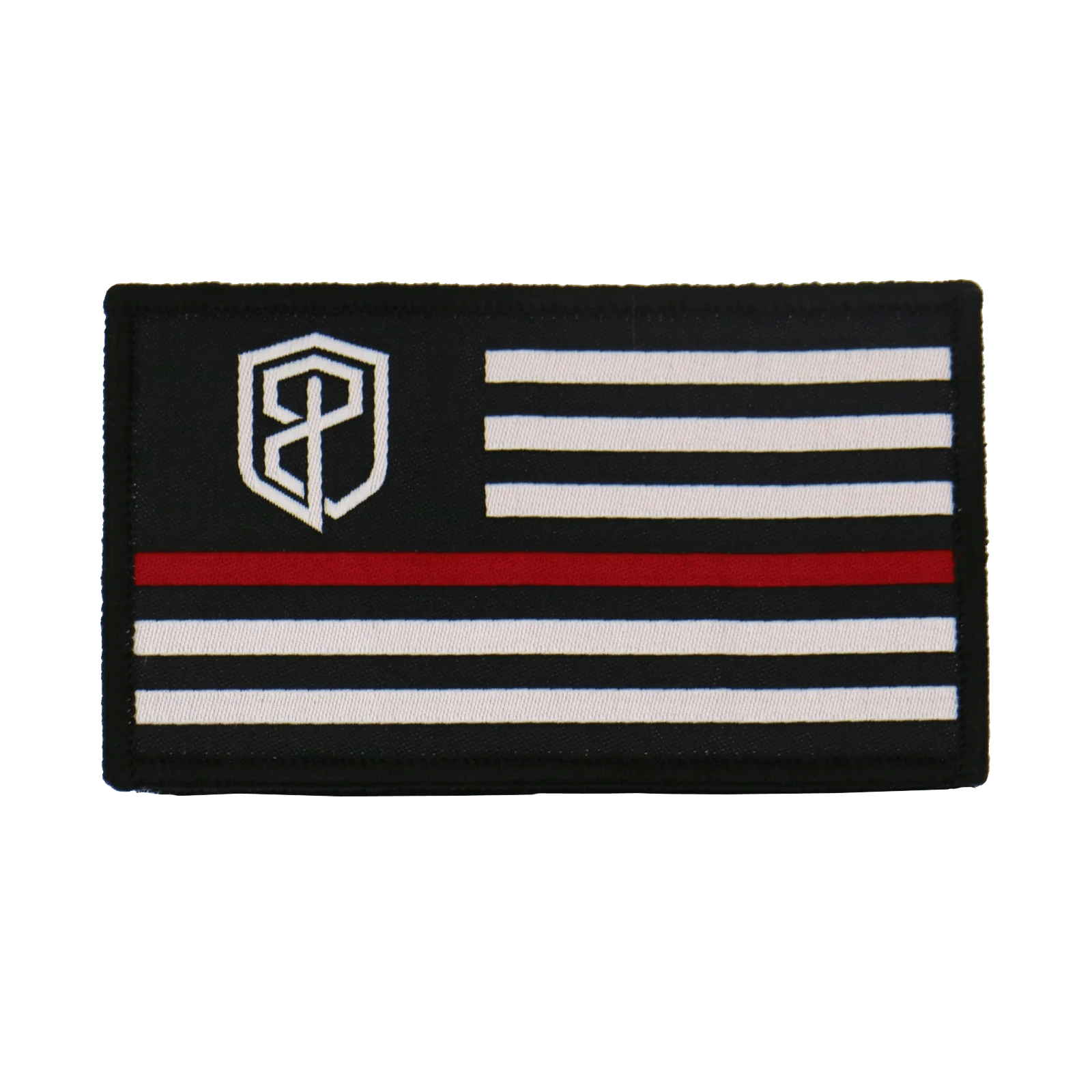 Born Primitive Velcro Flag Patch (Thin Red Line)