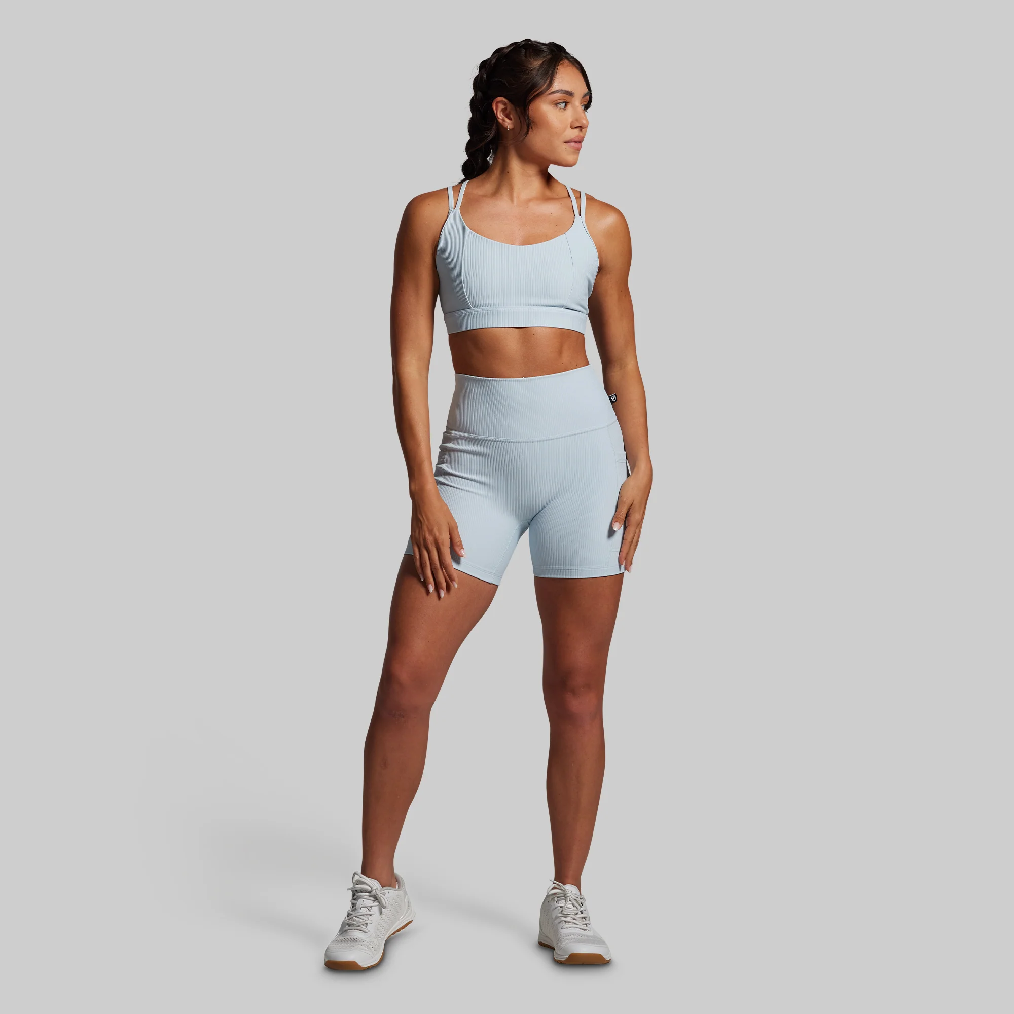All or Nothing Short Set (Chambray)
