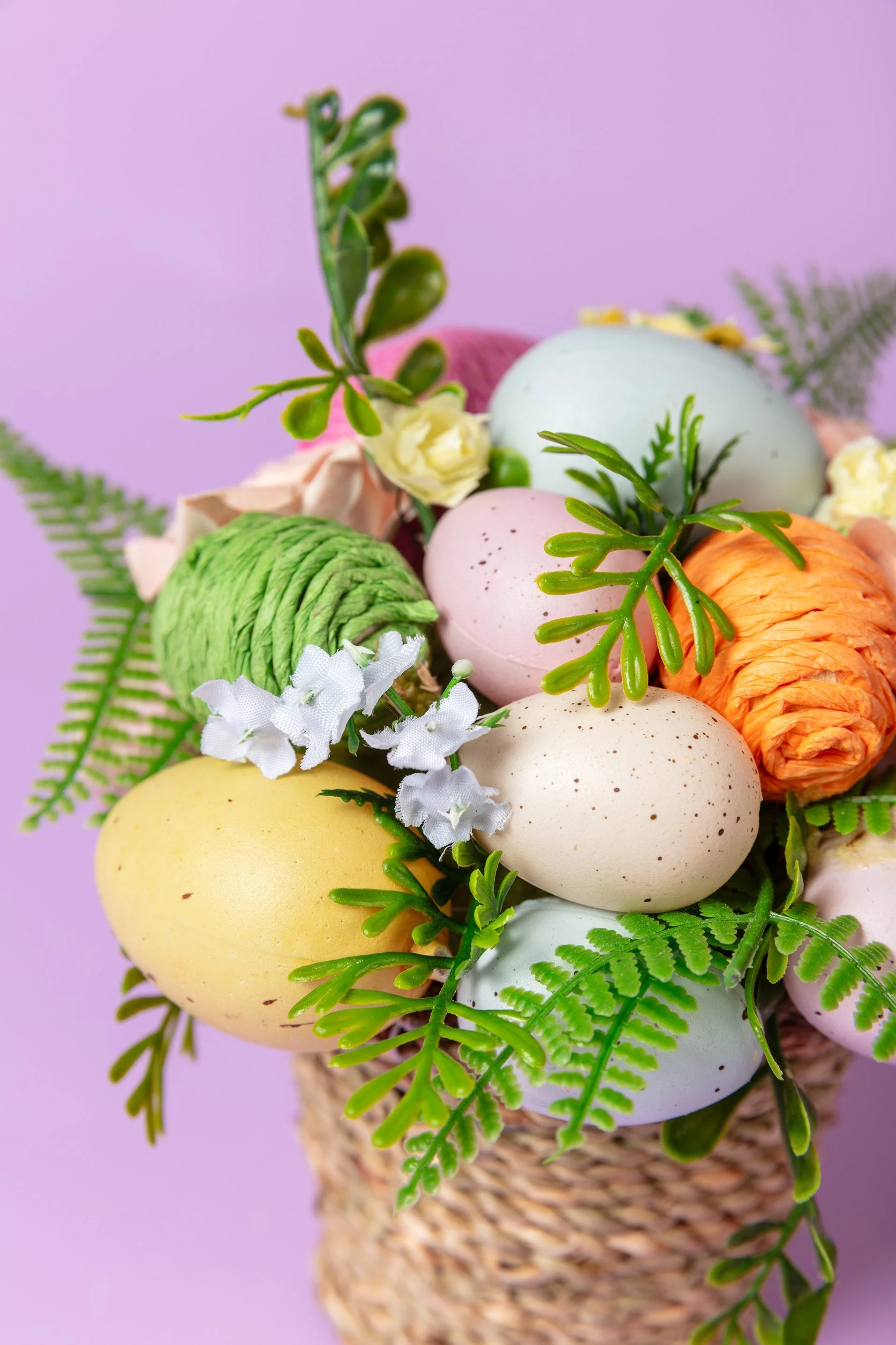 Spring Easter Egg Basket