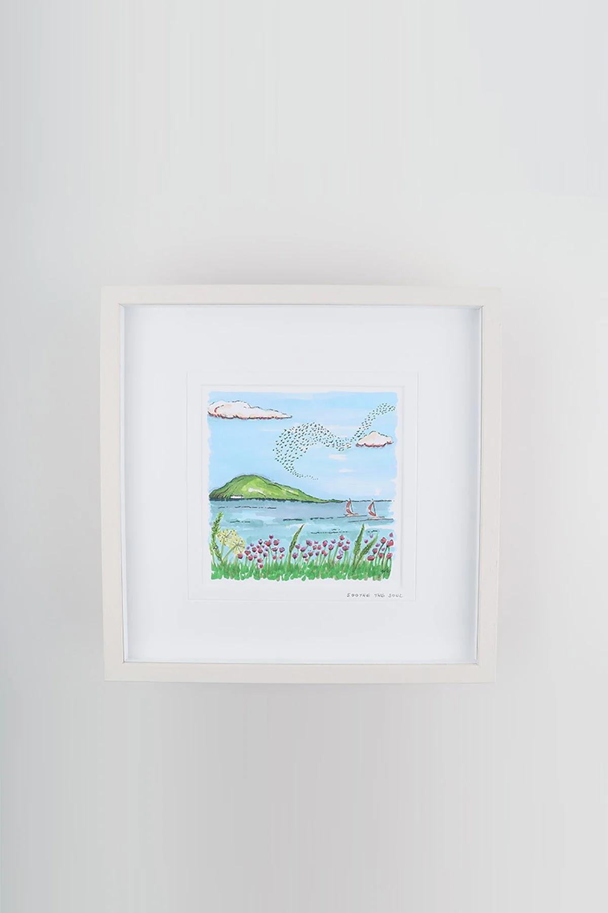 Soothe The Soul Large Framed Art Print