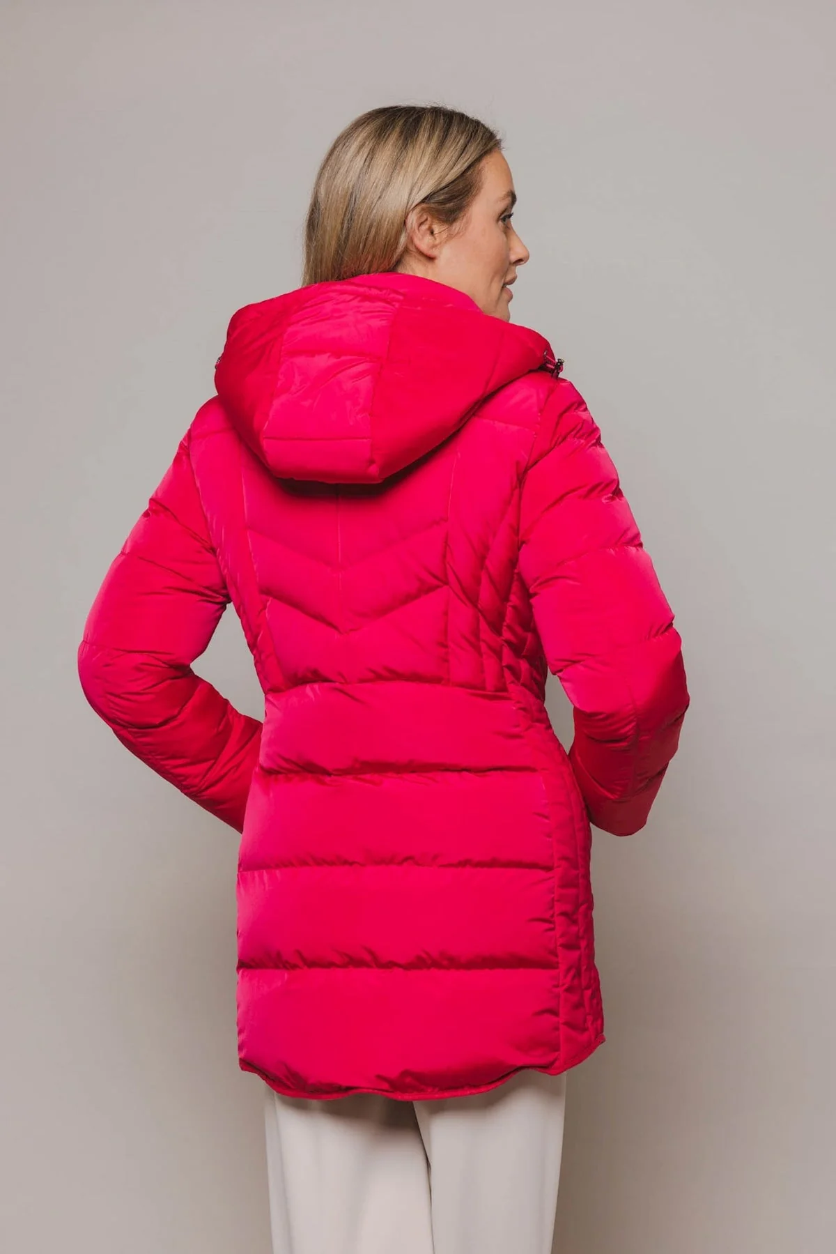 Red Padded Coat