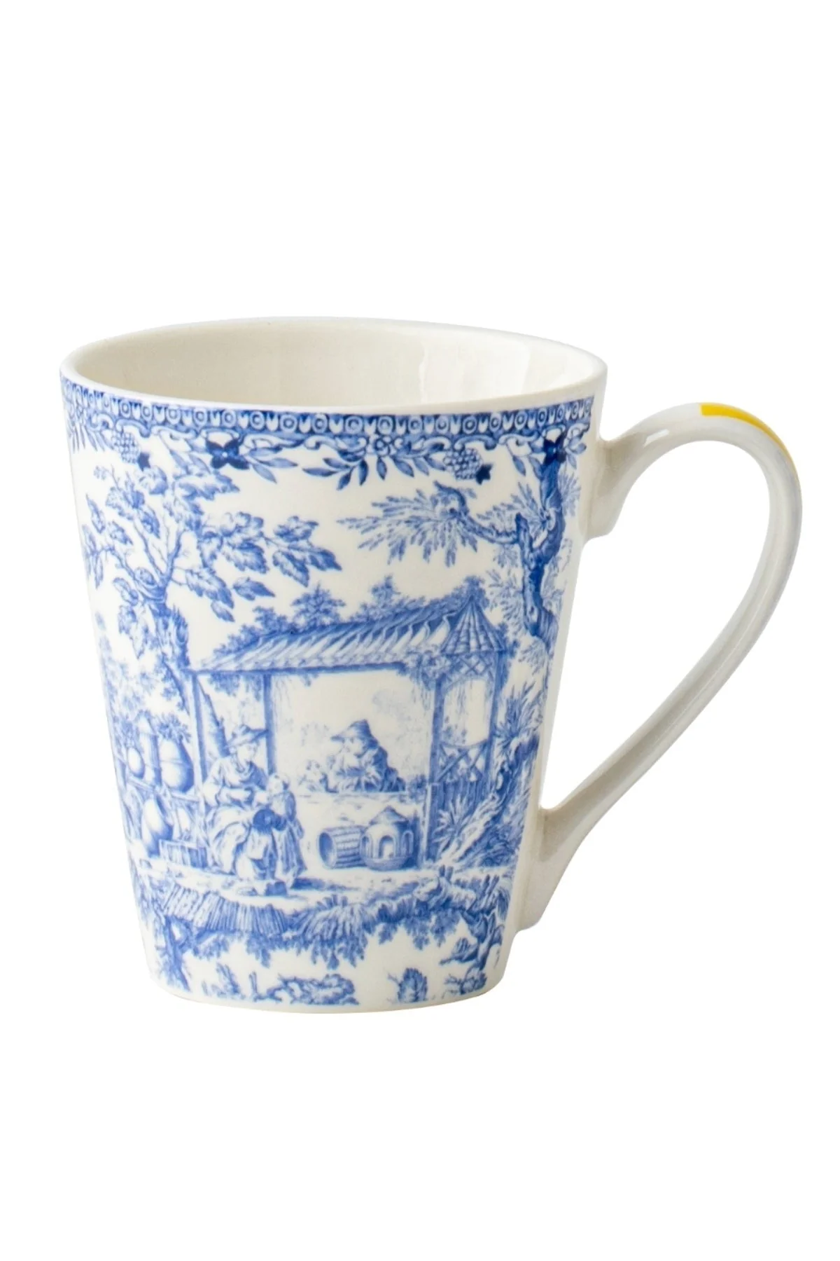 Set Of 4 French Mugs