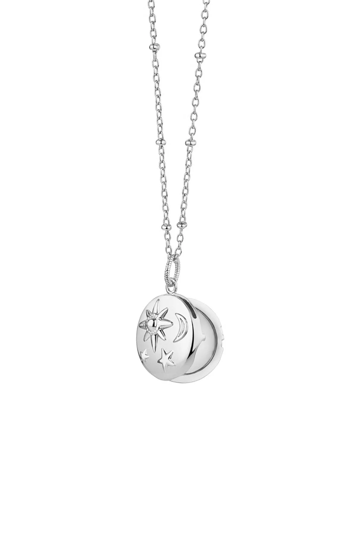 Locket with Sun, Moon & Stars