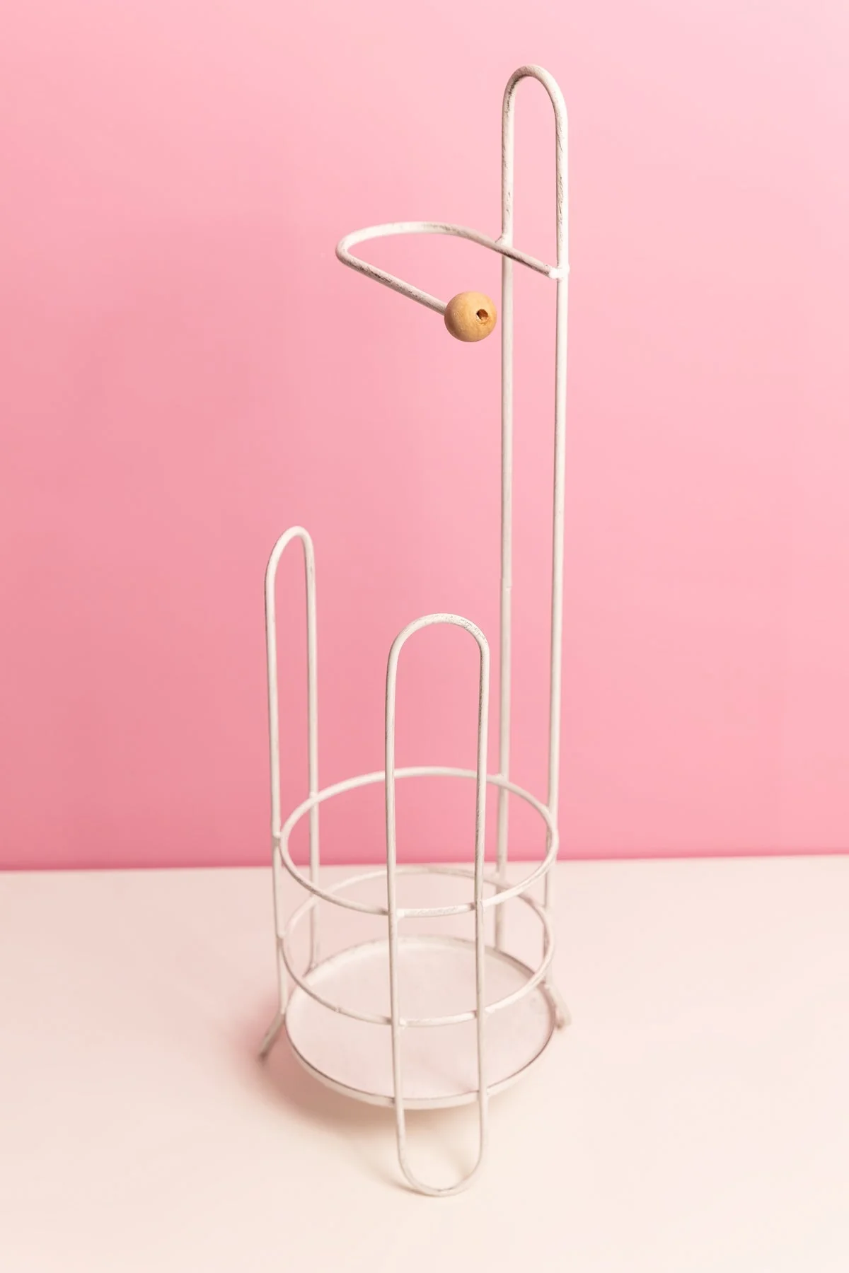 White Toilet Roll Holder