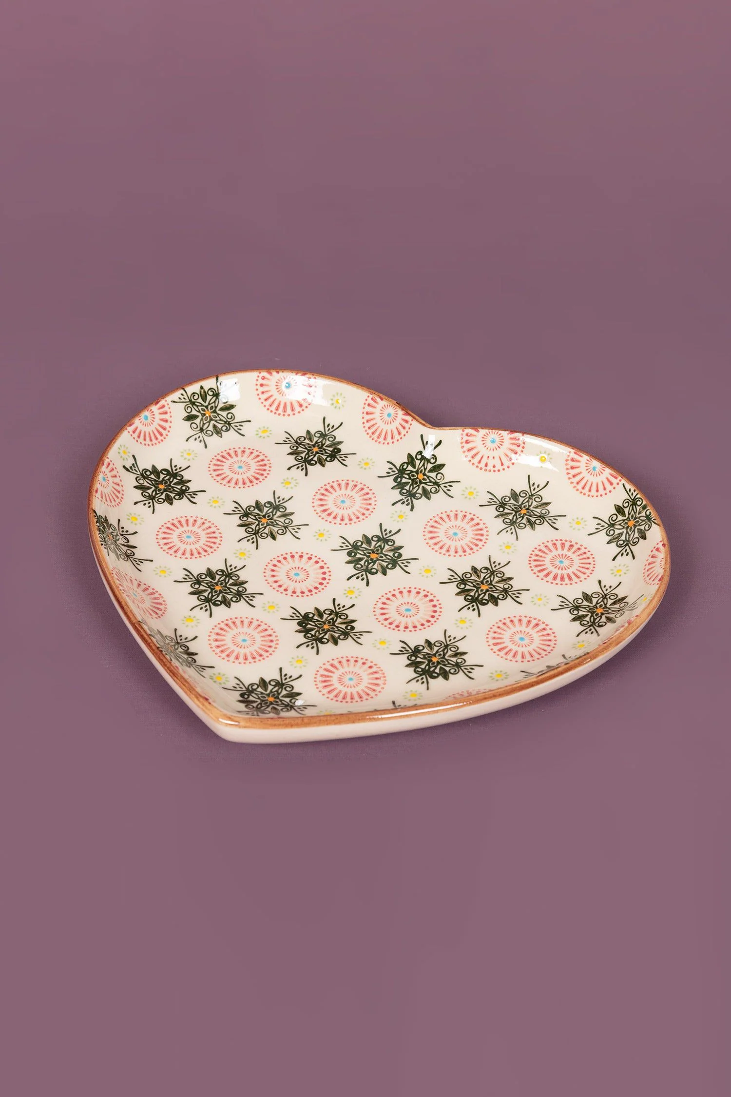 Eclectic Heart Shaped Dish