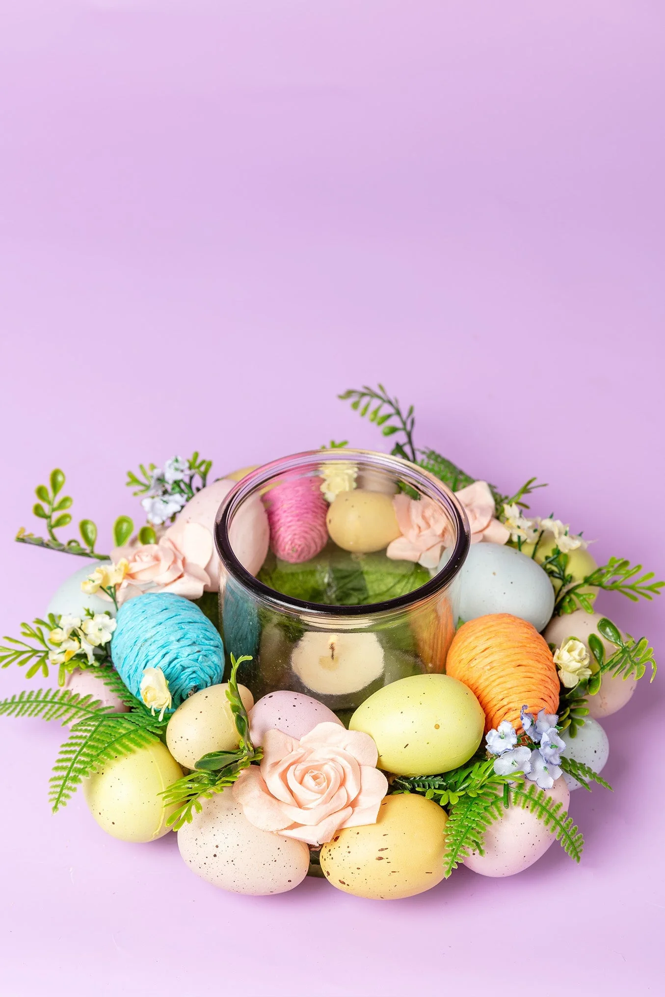 Large Spring Tea Light Holder