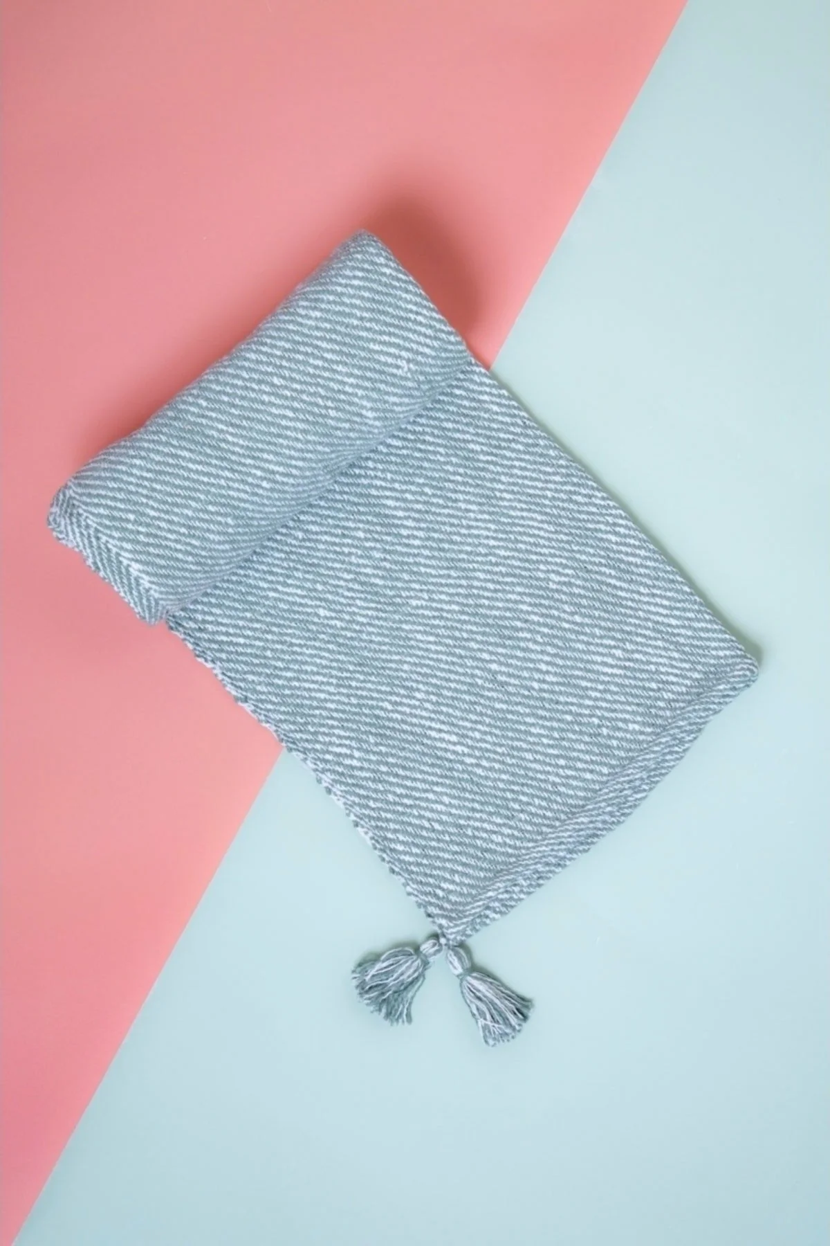 Blake Green Cotton Throw