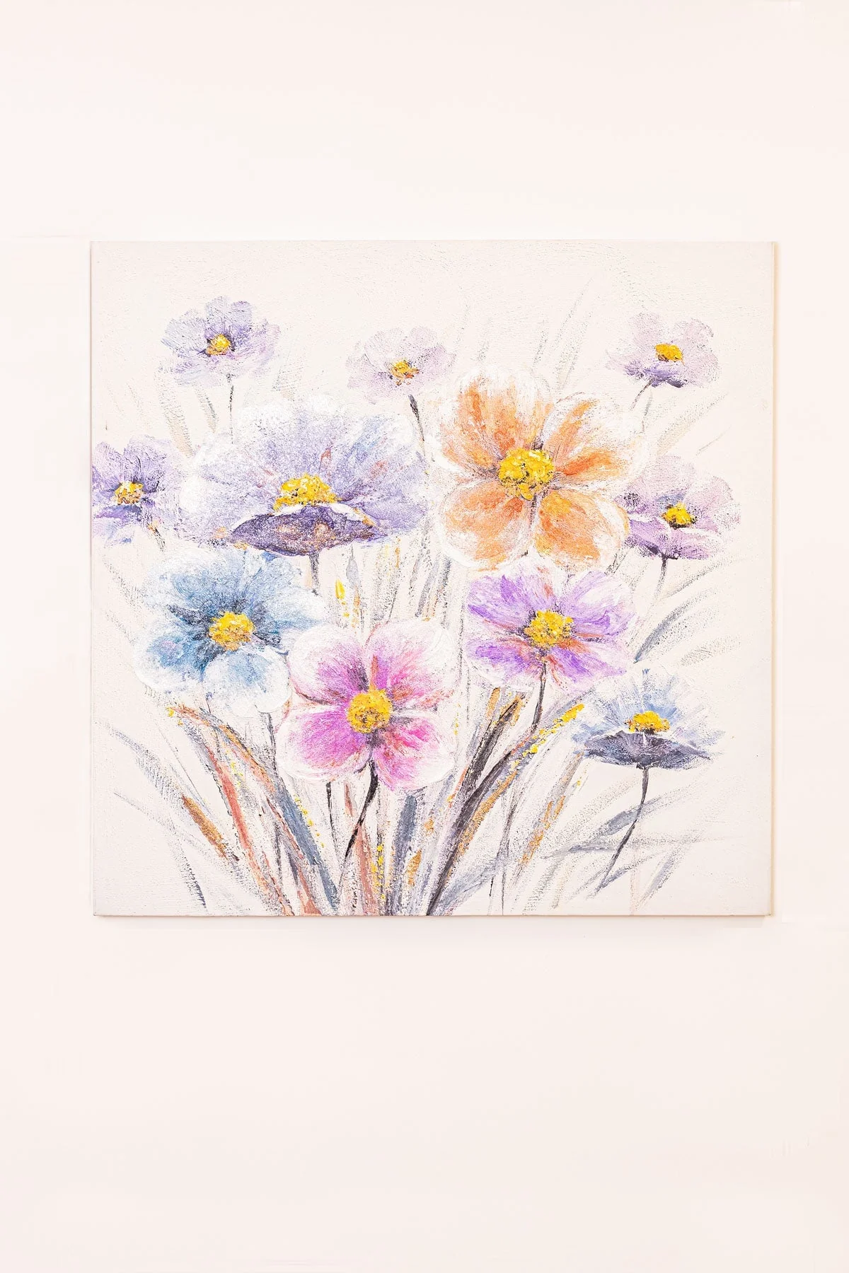 Spring Flowers Canvas Wall Art