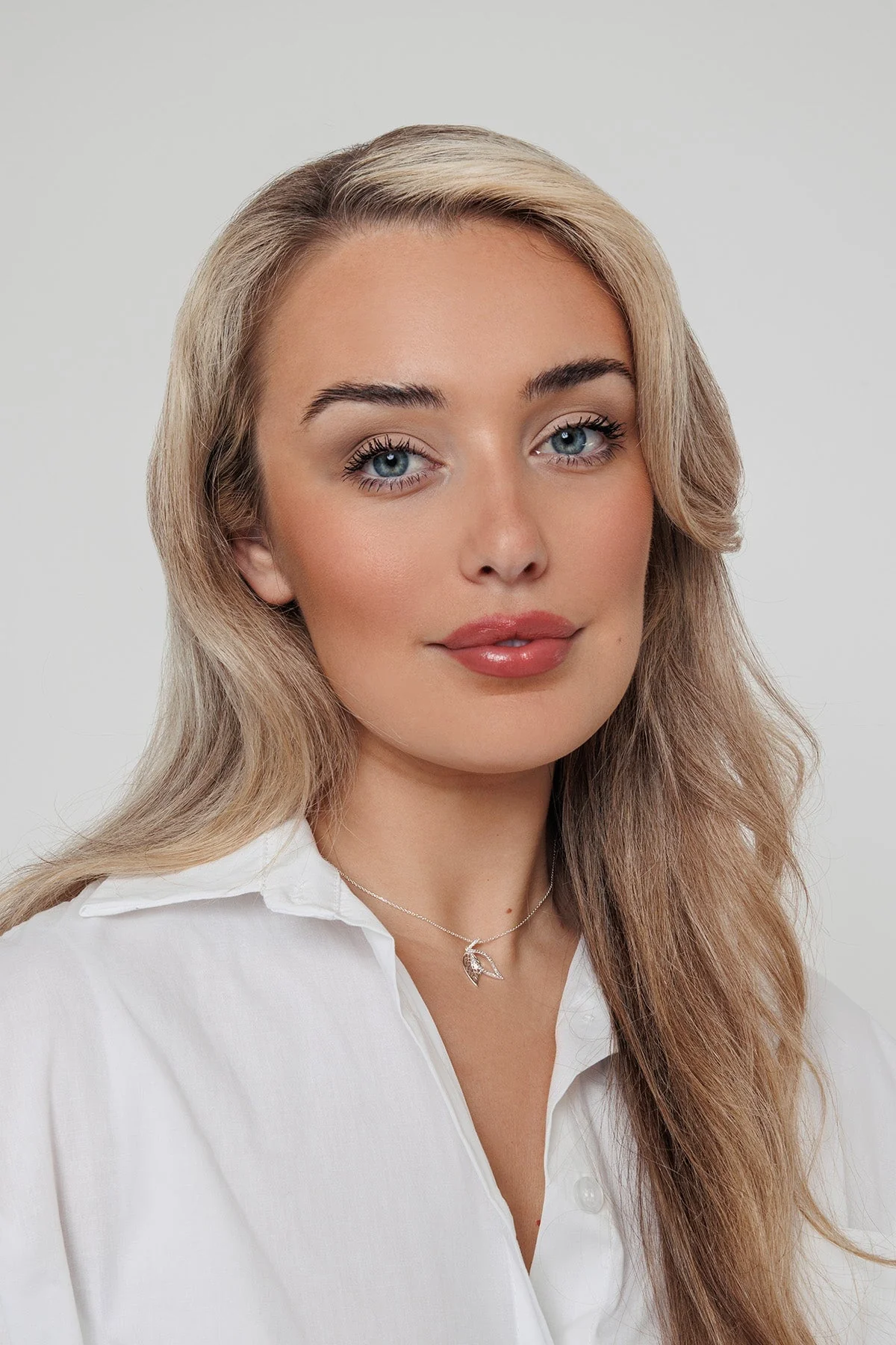 Silver Leaf Necklace