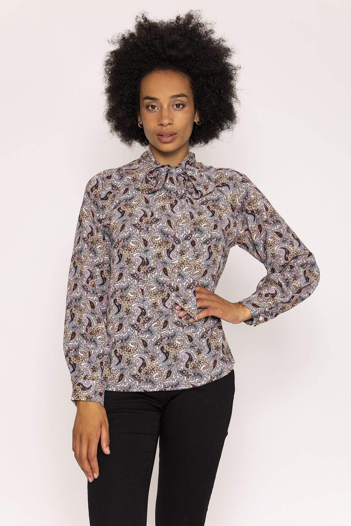 Paisley Print Blouse in Print