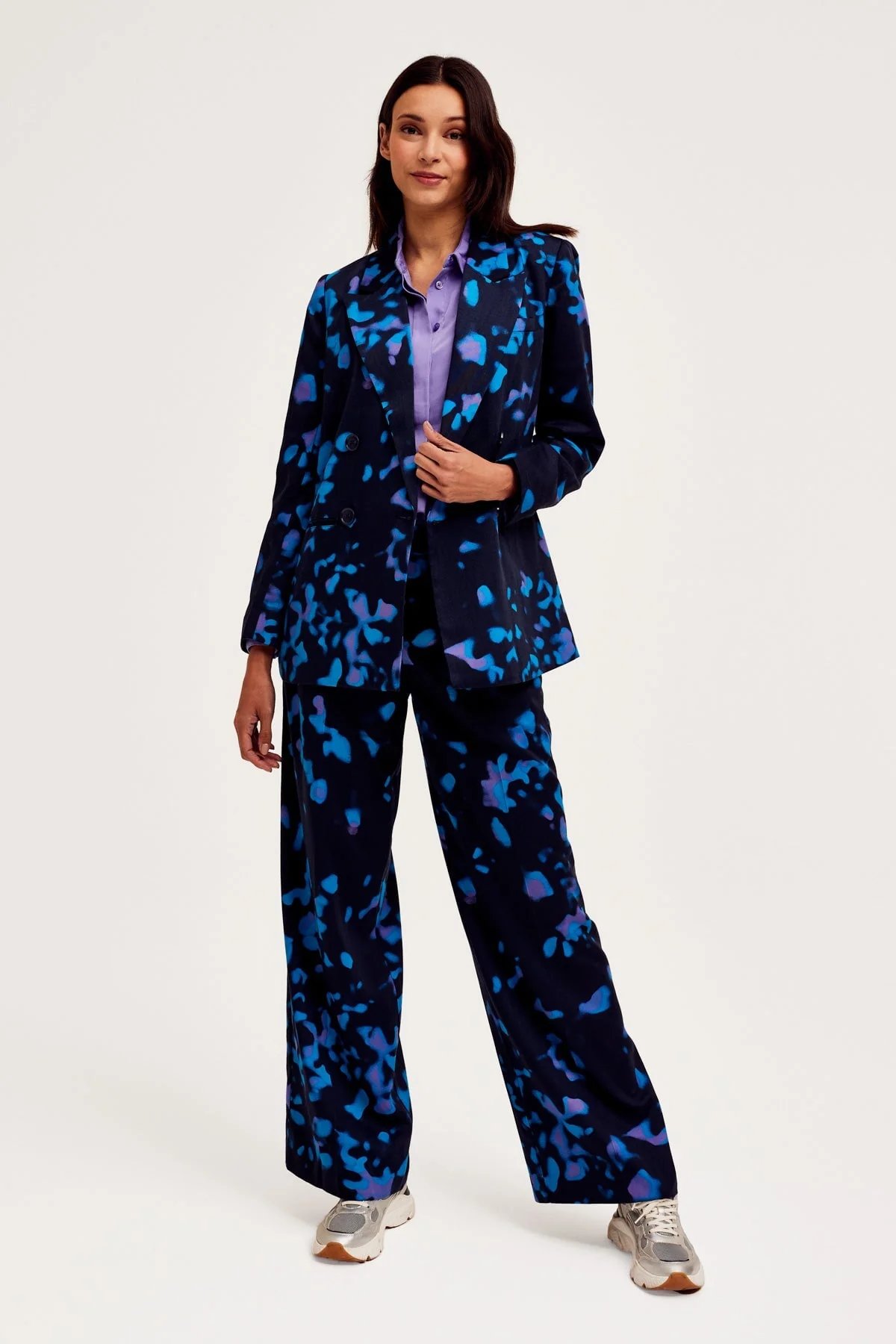 Selvi Blazer in Dark Blue