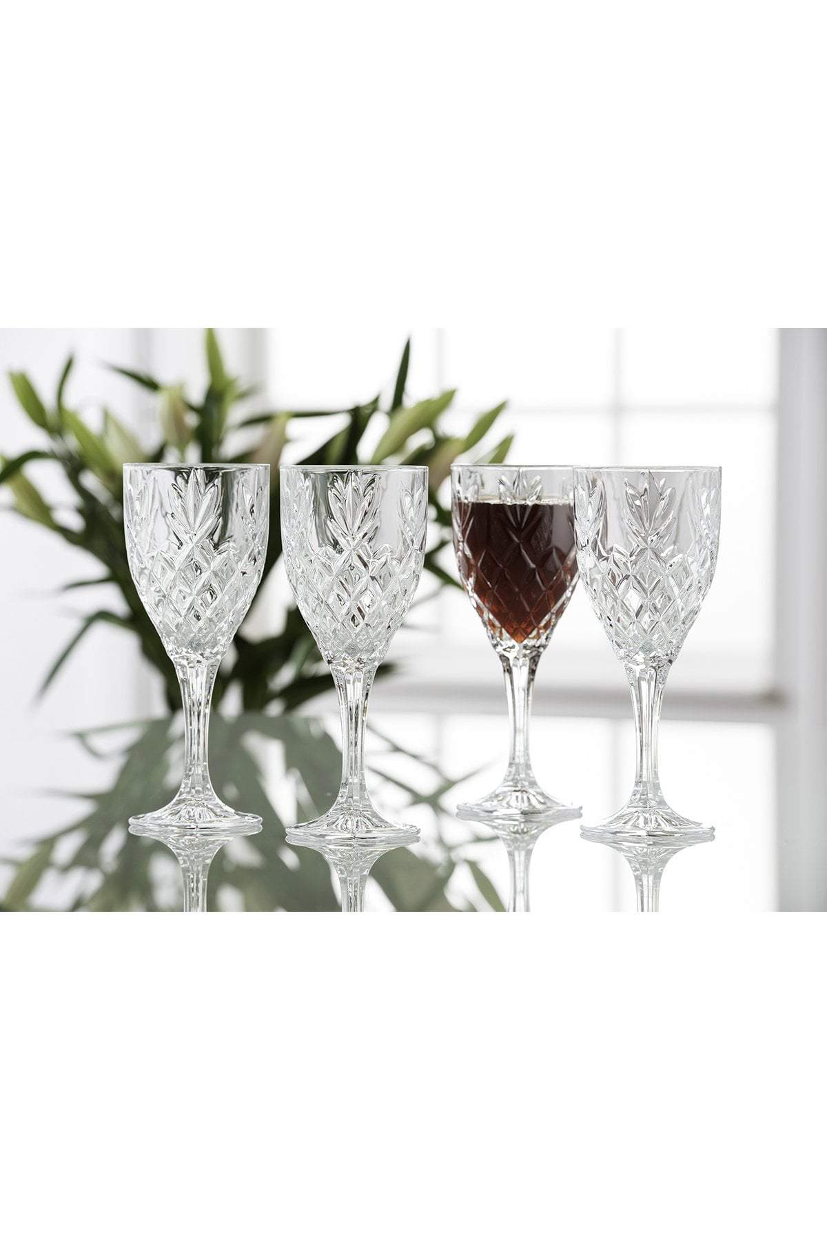 Renmore Wine Goblets Set of 4