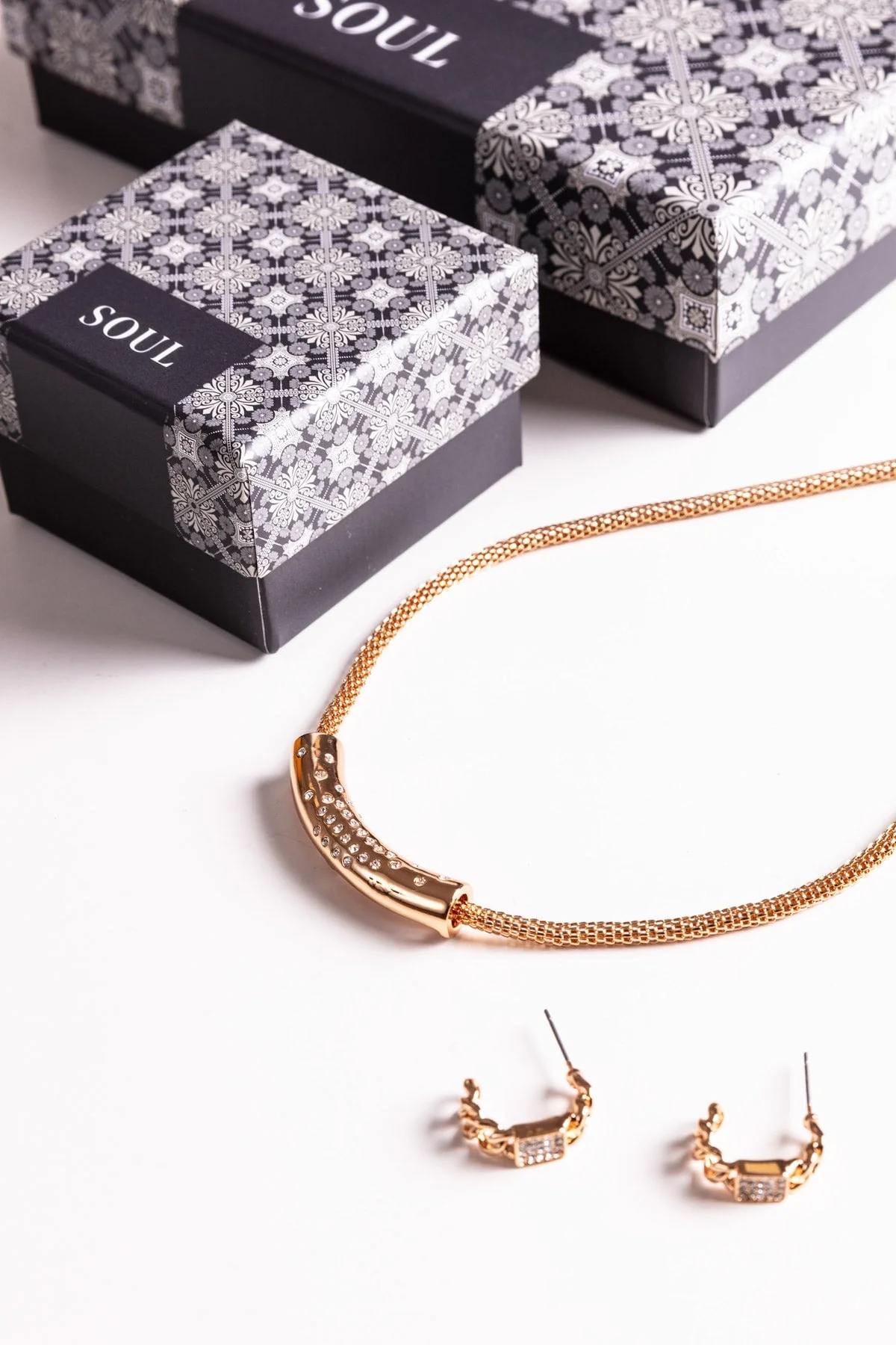 Diamante Hoop Earrings - Soul Special