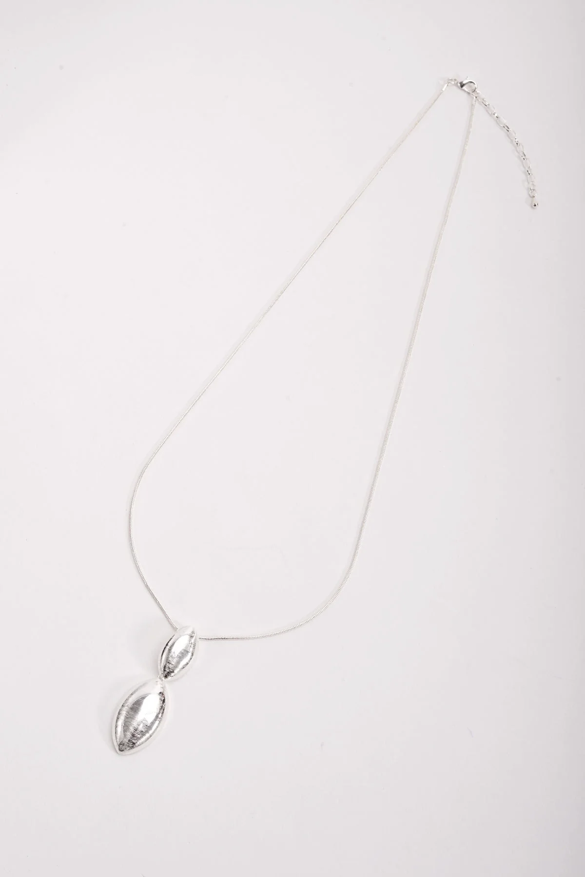 Textured Drop Necklace