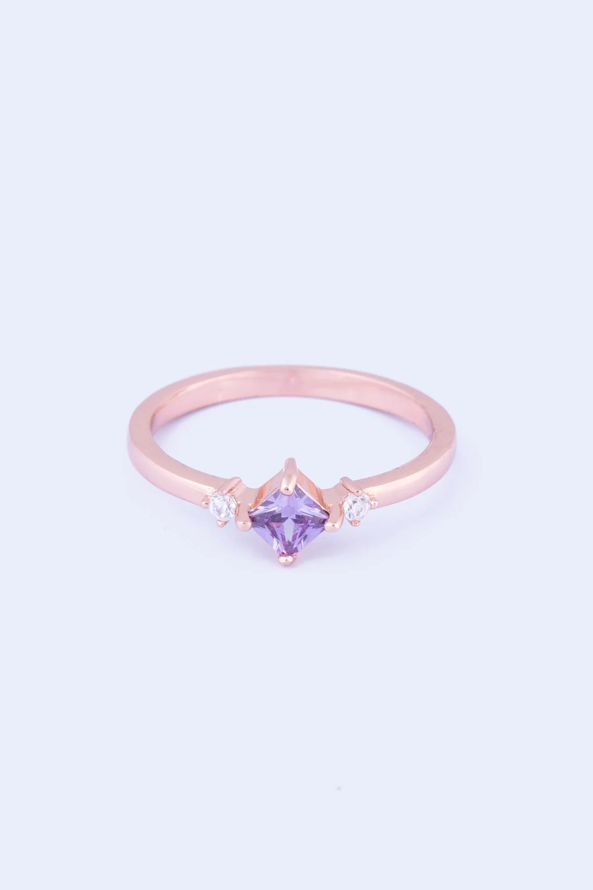 Hailey Amethyst Ring Size 7