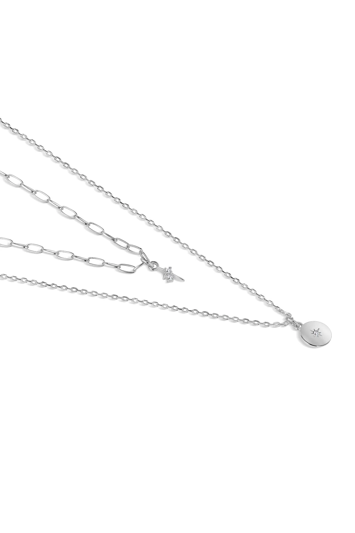 Star Double Chain Pendant