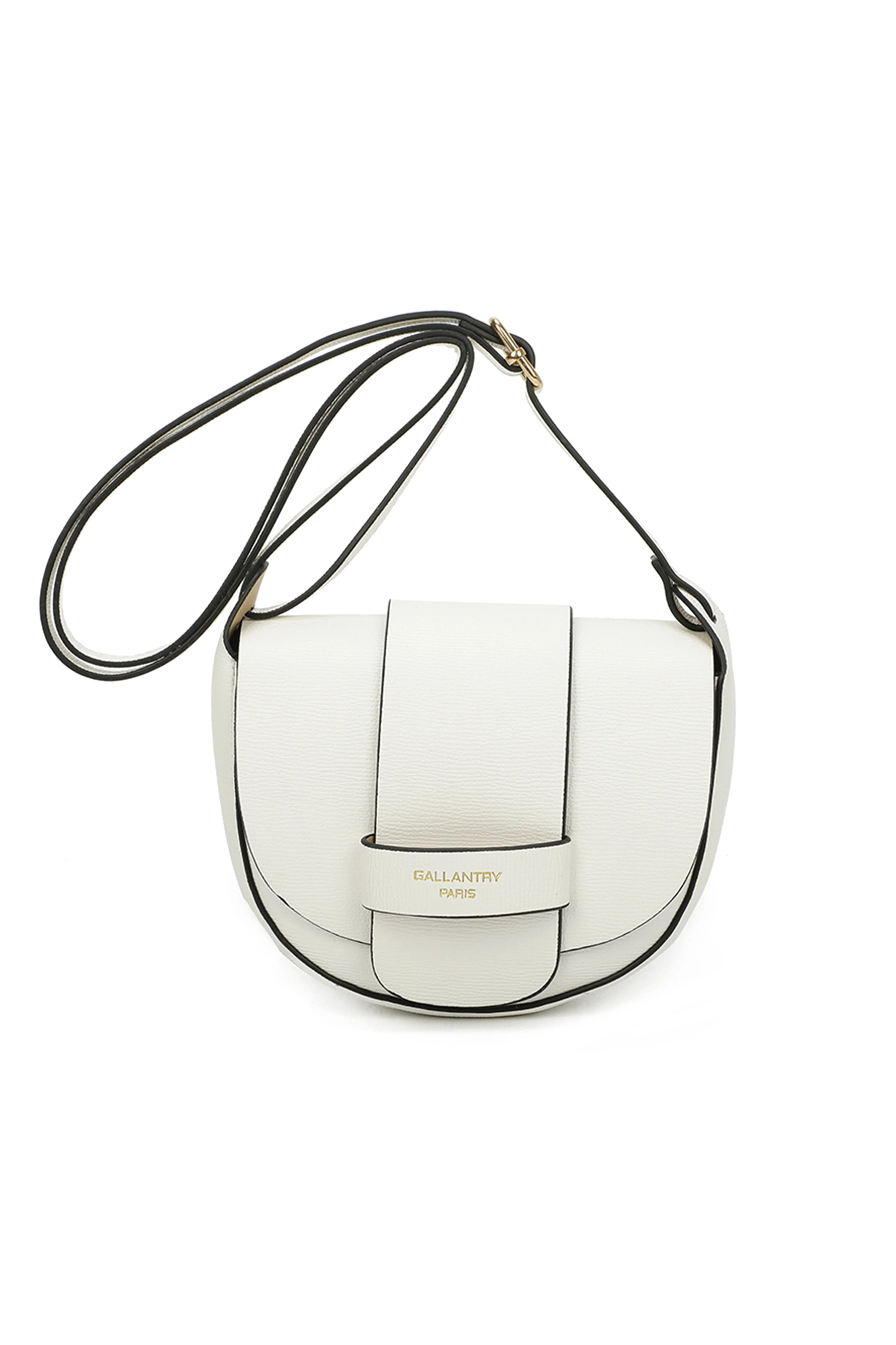 Crescent Crossbody in White