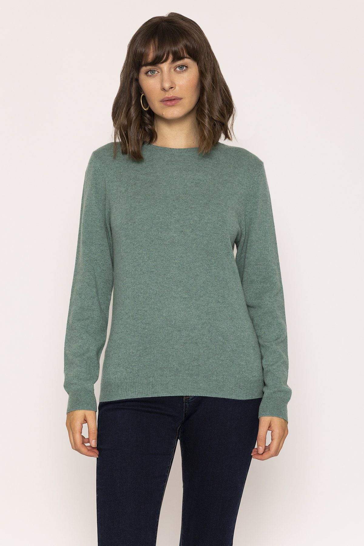 100% Cashmere Knit in Sage