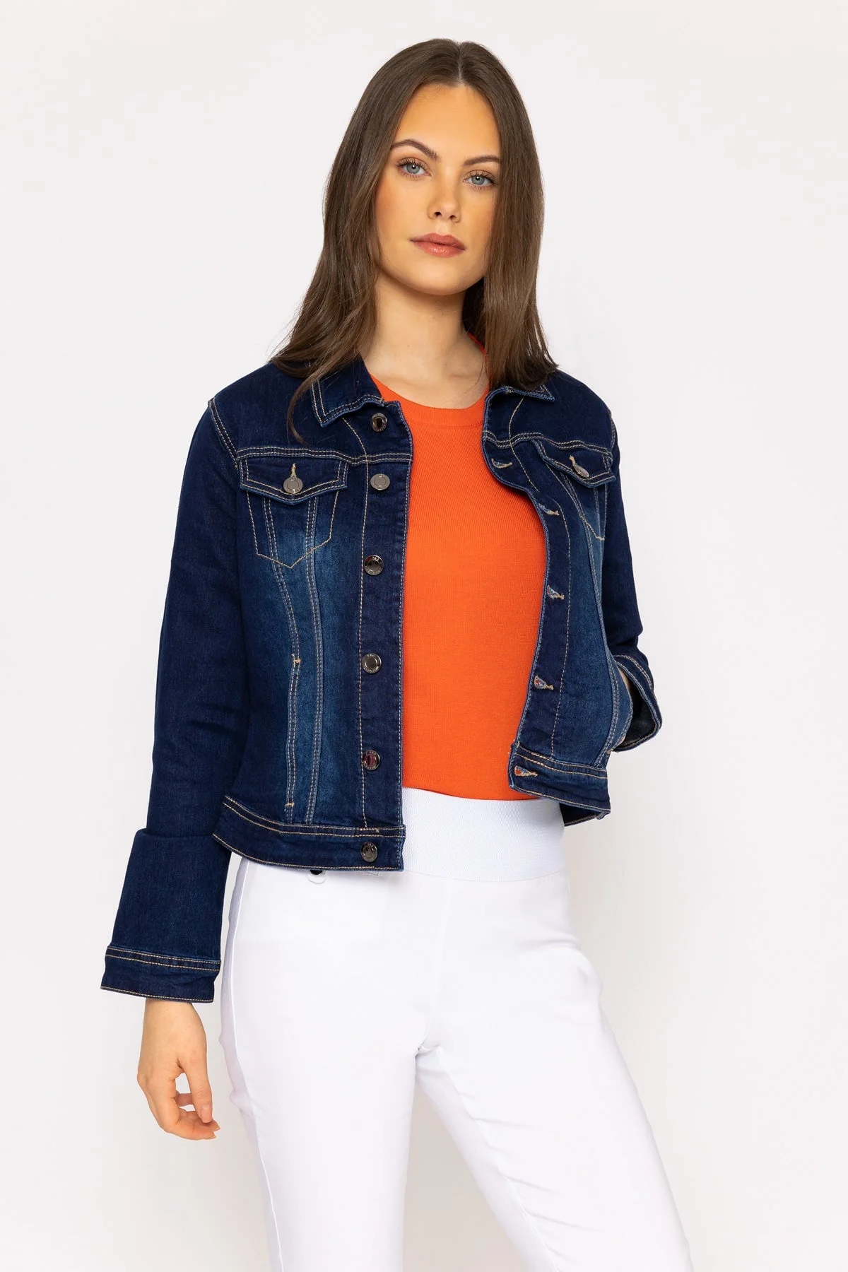 Denim Jacket in Indigo Blue