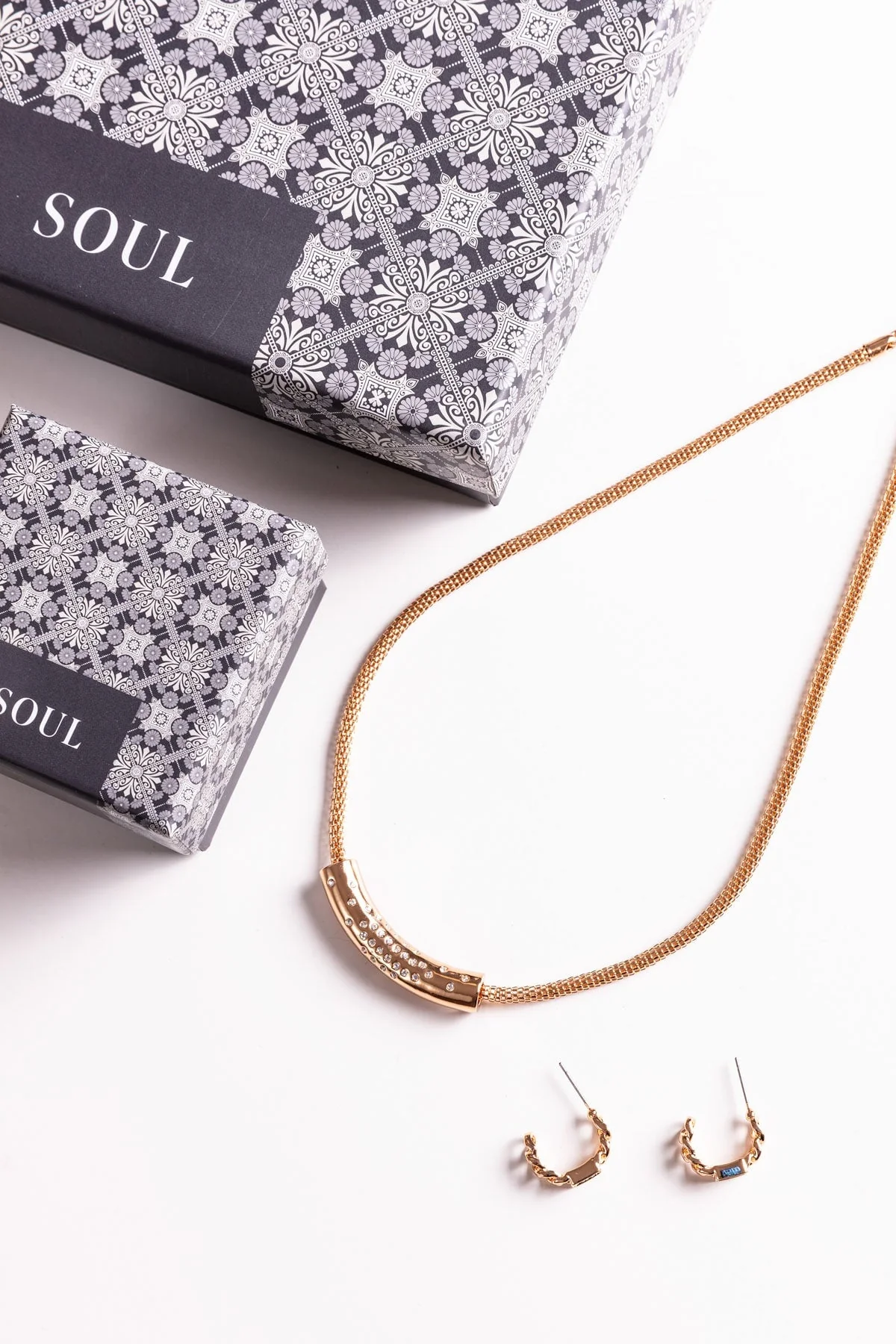 Diamante Hoop Earrings - Soul Special