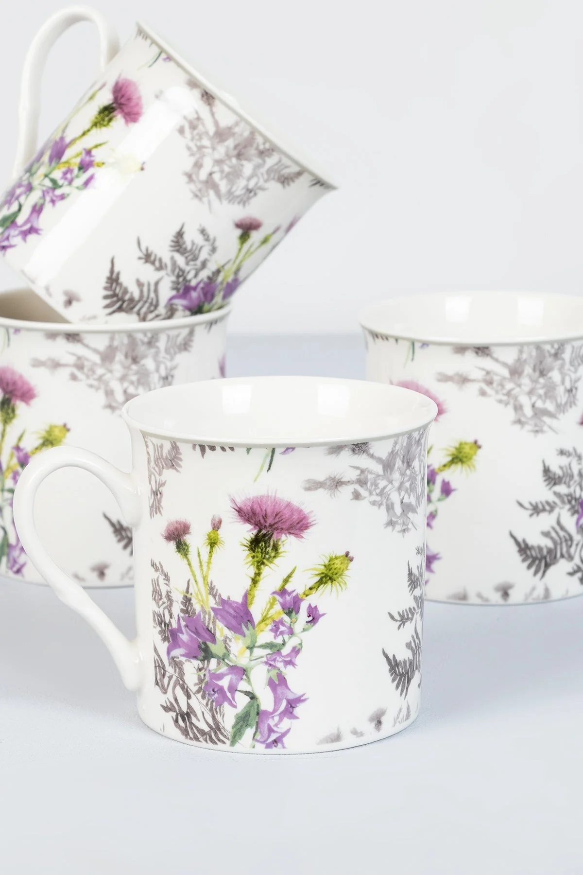 Thistle Bone China 7 Piece Tea Set