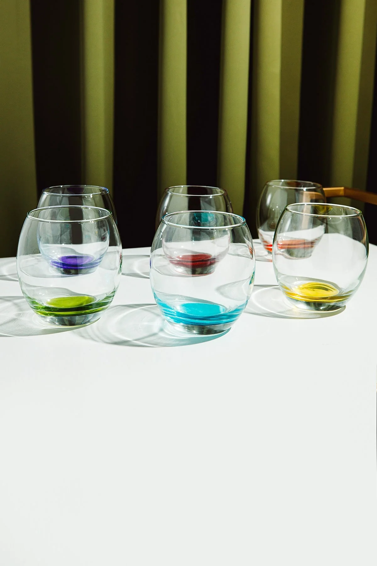 Jewel Glass Tumblers