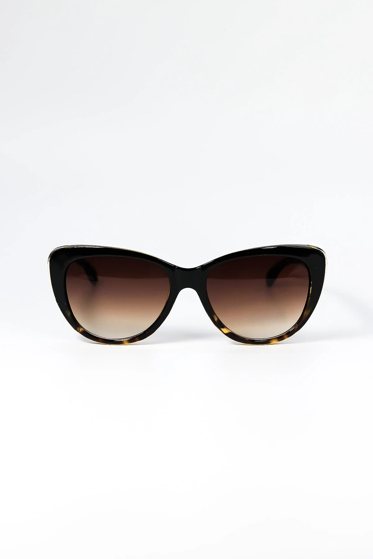 Cateye Sunglasses in Brown