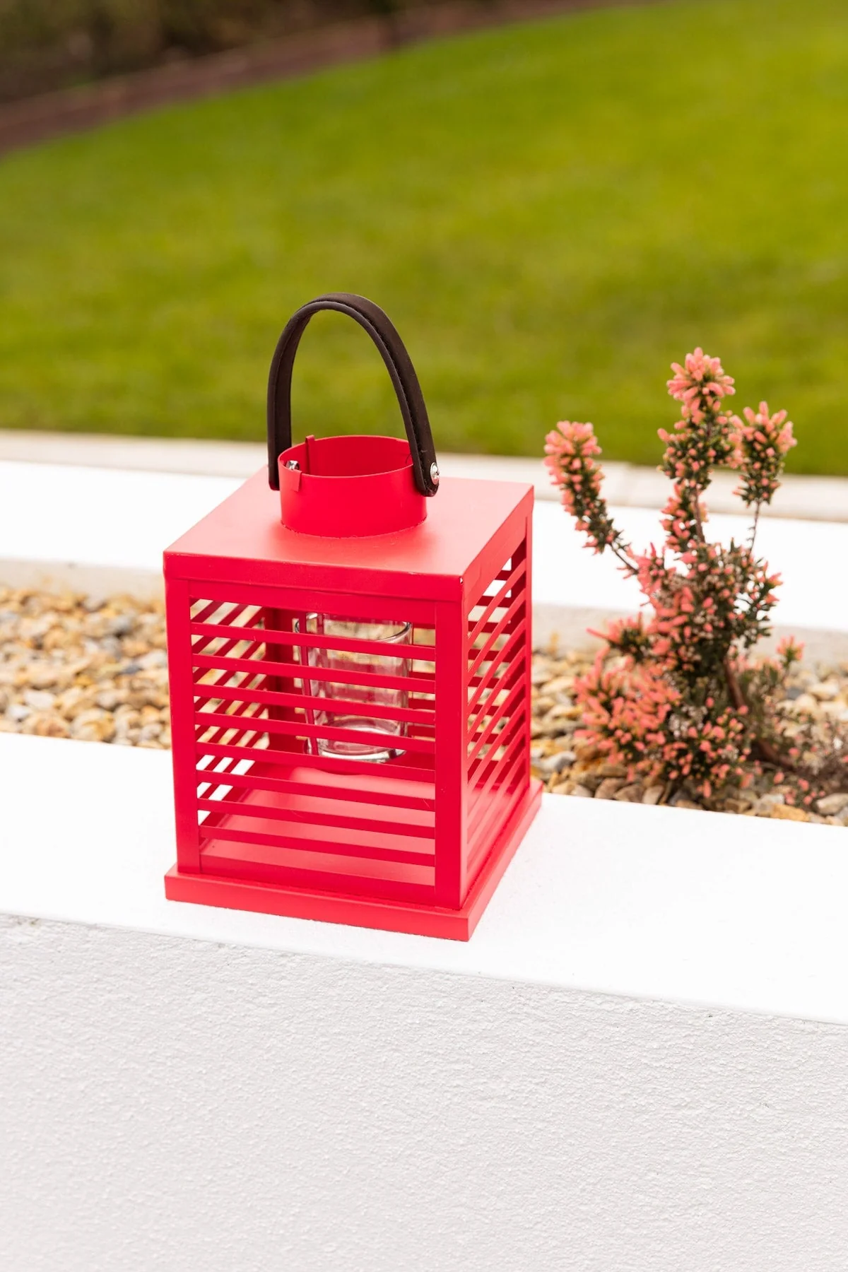 Metal Raspberry Lantern